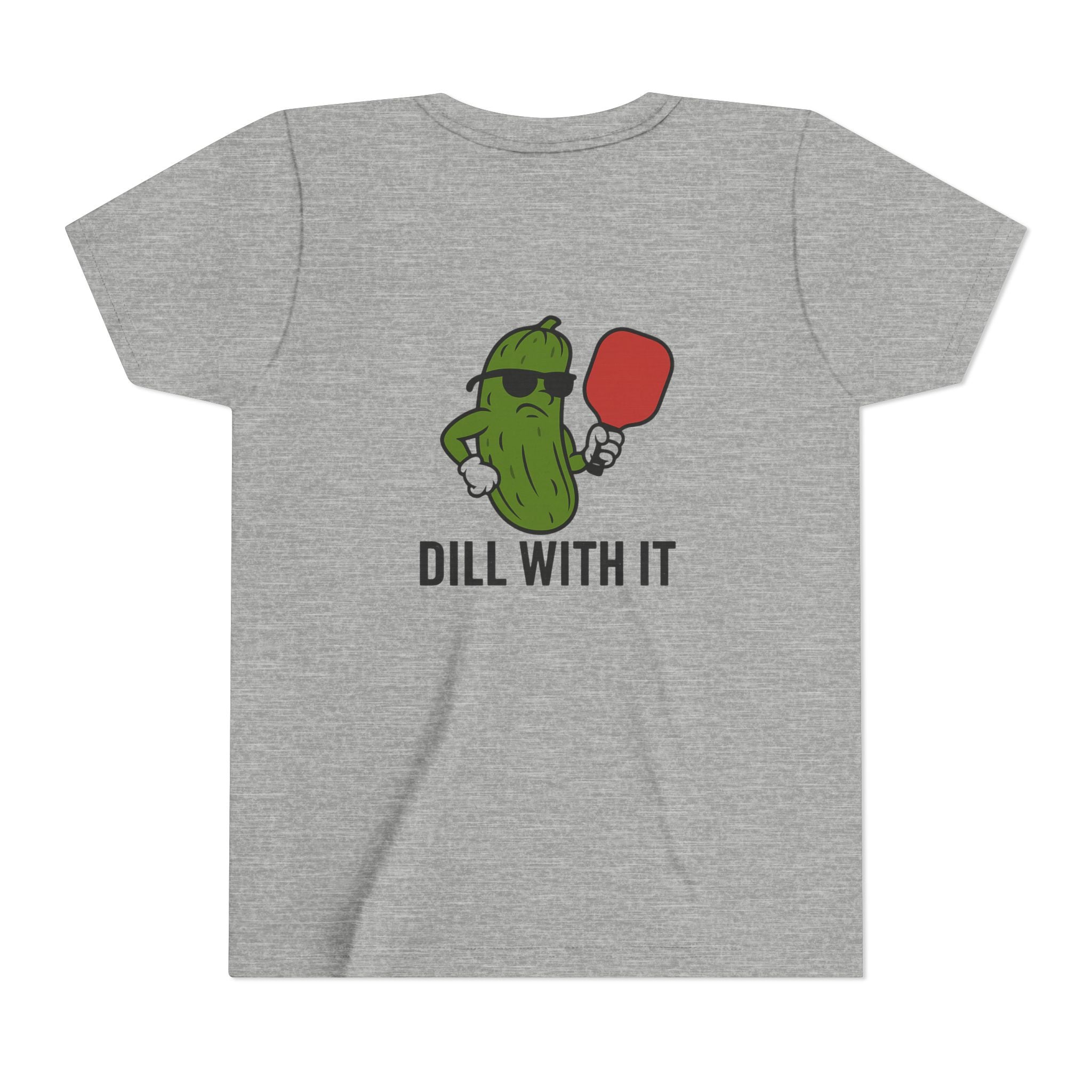 Playful Youth Tee with Fun Dill Design, Funny Gift for Kids, Summer Fashion, Birthday Gift, Quirky Graphic Tee, Casual Wear