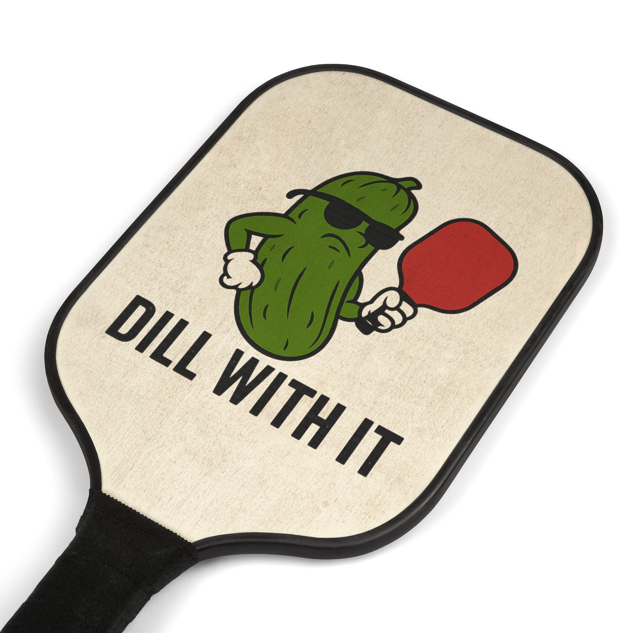 Pickleball Paddle Set, Fun Sports Gear for Pickleball Lovers, Great Gift for Players, Dill with It Design
