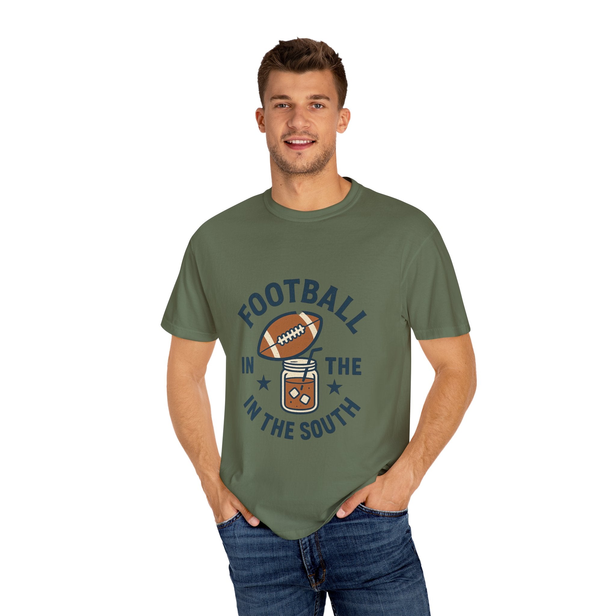 Southern Football Vibe Unisex T-shirt, Casual Wear, Gift for Sports Fans, Tailgate Apparel, Southern Culture Tee