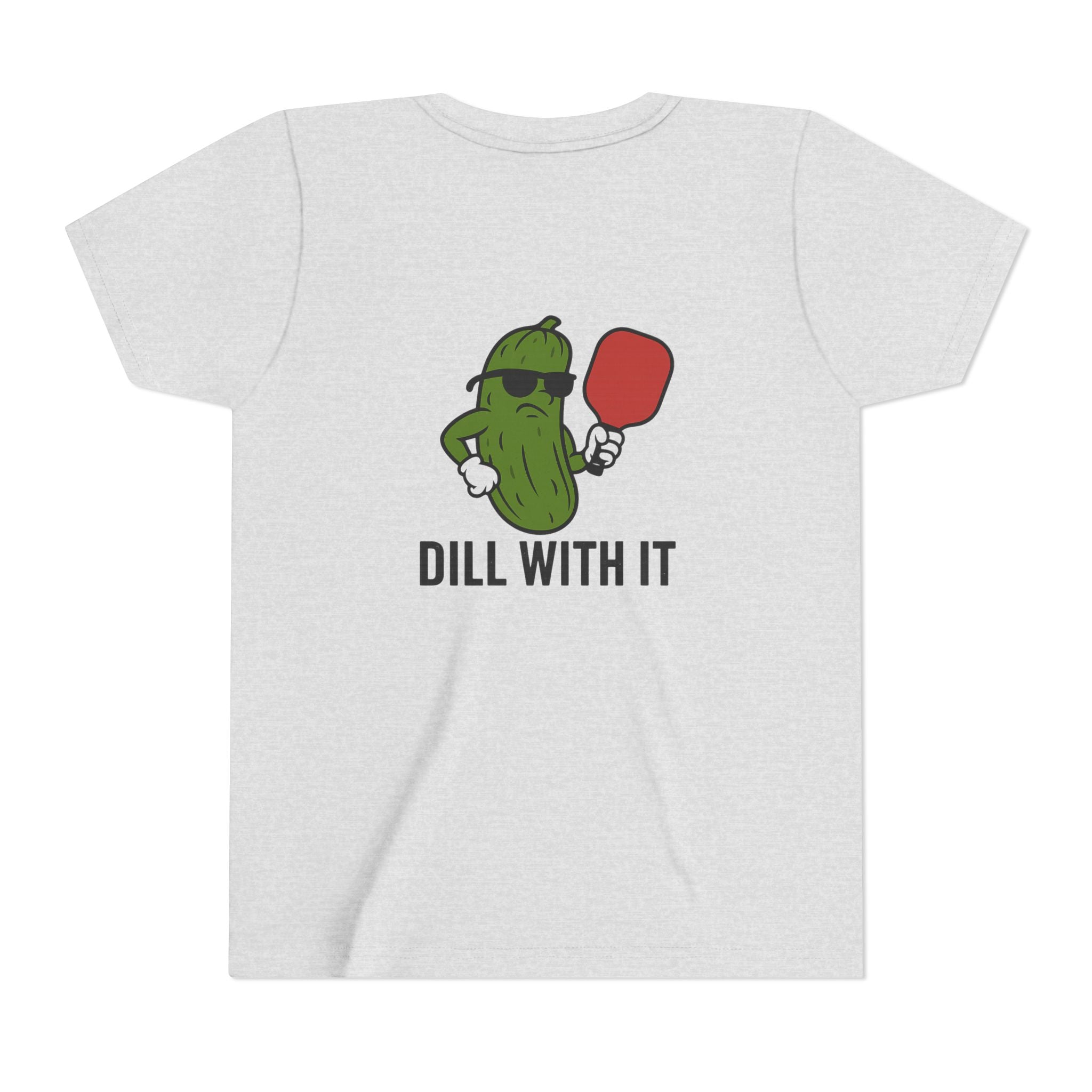 Playful Youth Tee with Fun Dill Design, Funny Gift for Kids, Summer Fashion, Birthday Gift, Quirky Graphic Tee, Casual Wear