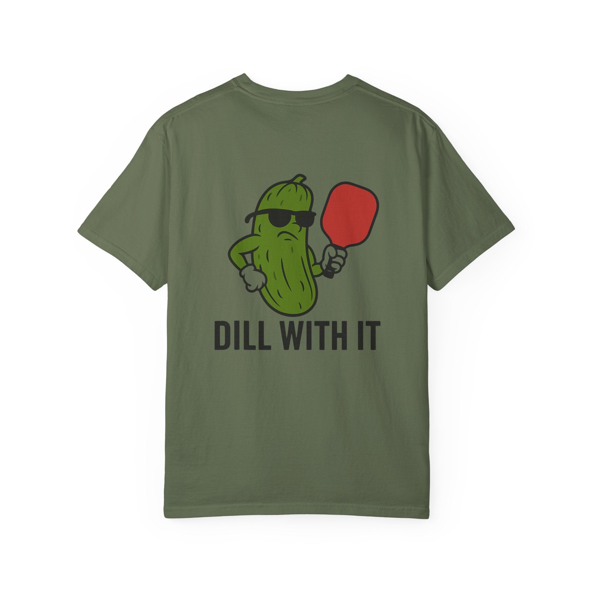 Playful Unisex T-Shirt with Dill With It Design, Funny Pickle Shirt, Casual Tee, Gift for Friends, Summer Vibes, Humor Clothing