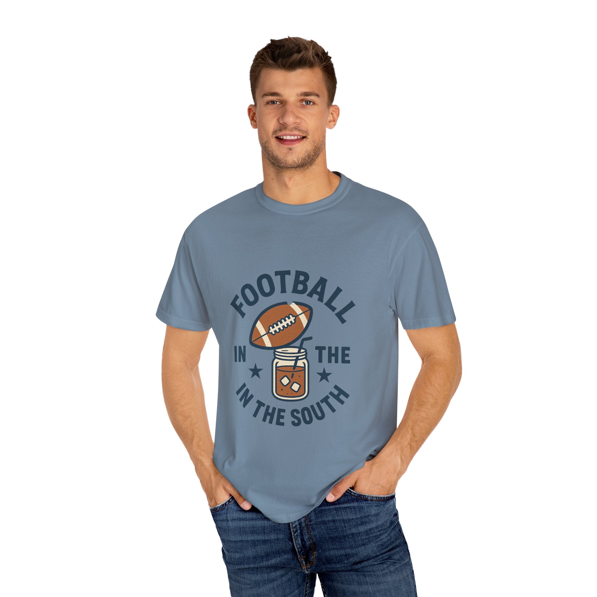 Southern Football Vibe Unisex T-shirt, Casual Wear, Gift for Sports Fans, Tailgate Apparel, Southern Culture Tee