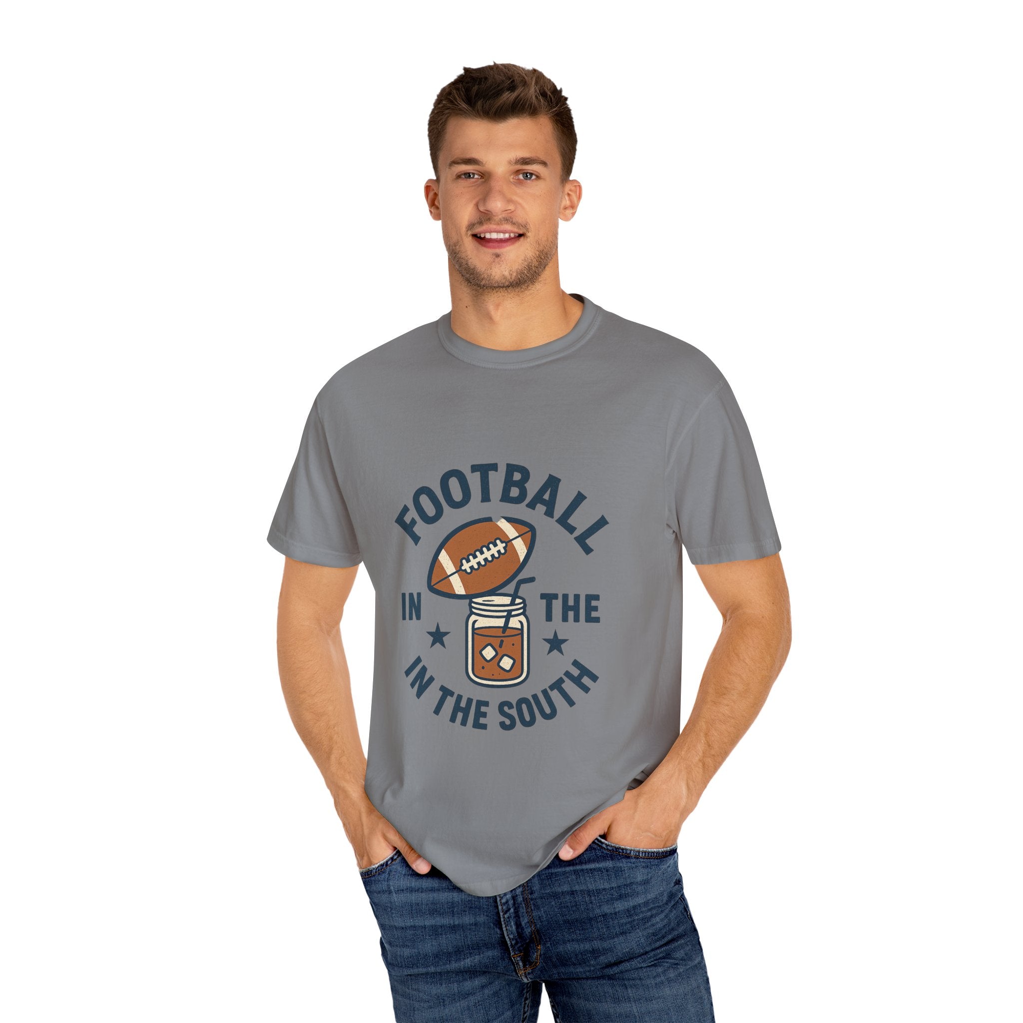 Southern Football Vibe Unisex T-shirt, Casual Wear, Gift for Sports Fans, Tailgate Apparel, Southern Culture Tee