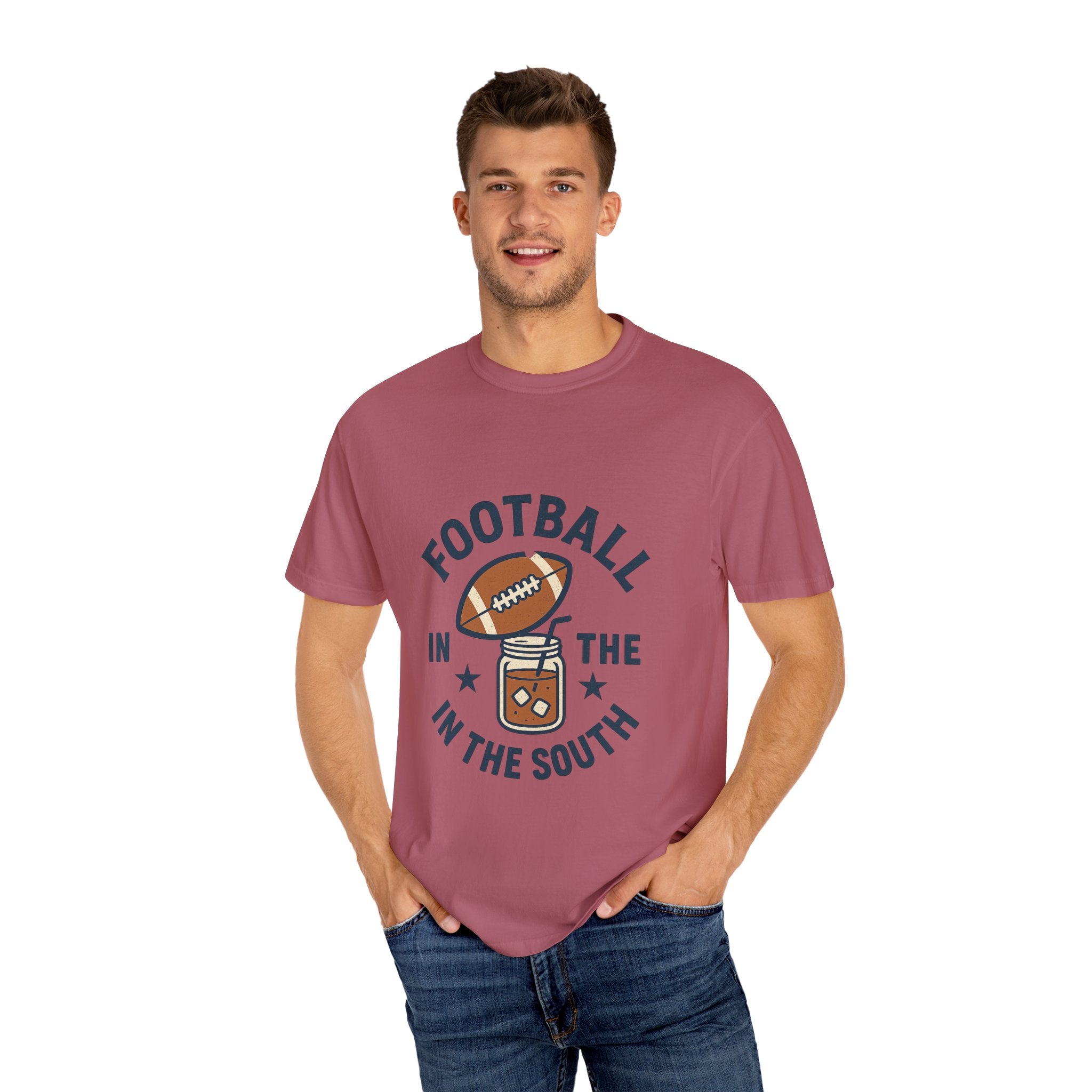 Southern Football Vibe Unisex T-shirt, Casual Wear, Gift for Sports Fans, Tailgate Apparel, Southern Culture Tee