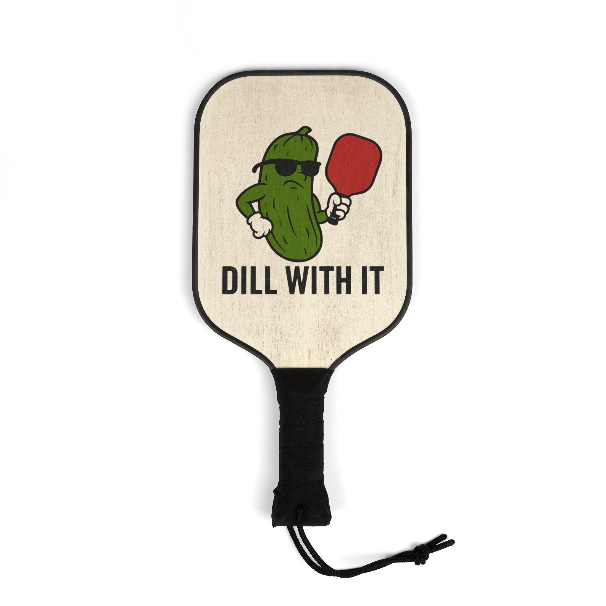 Pickleball Paddle Set, Fun Sports Gear for Pickleball Lovers, Great Gift for Players, Dill with It Design