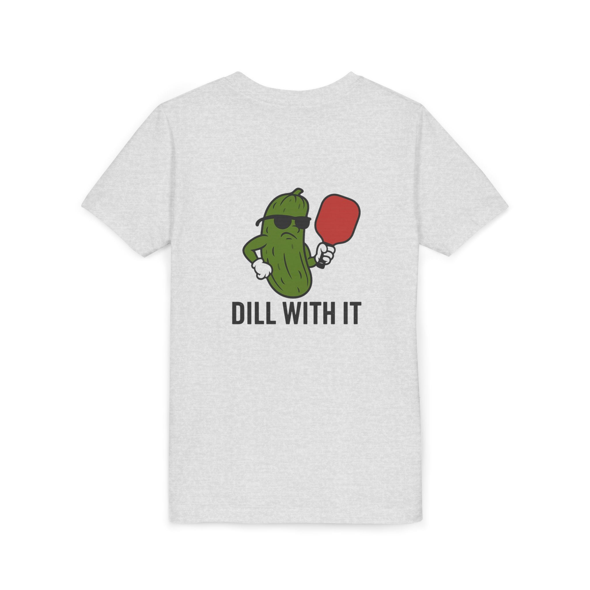 Playful Youth Tee with Fun Dill Design, Funny Gift for Kids, Summer Fashion, Birthday Gift, Quirky Graphic Tee, Casual Wear