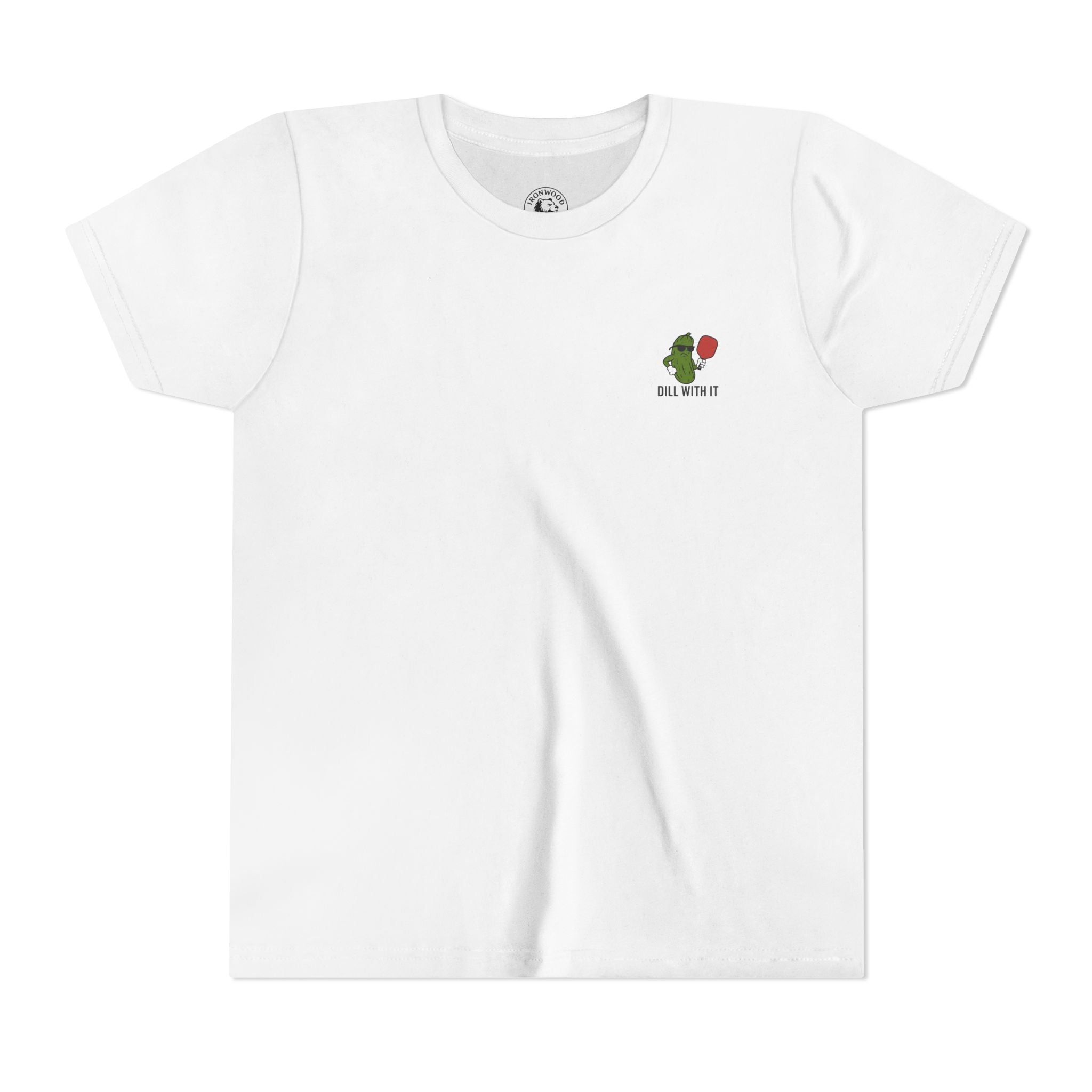 Playful Youth Tee with Fun Dill Design, Funny Gift for Kids, Summer Fashion, Birthday Gift, Quirky Graphic Tee, Casual Wear