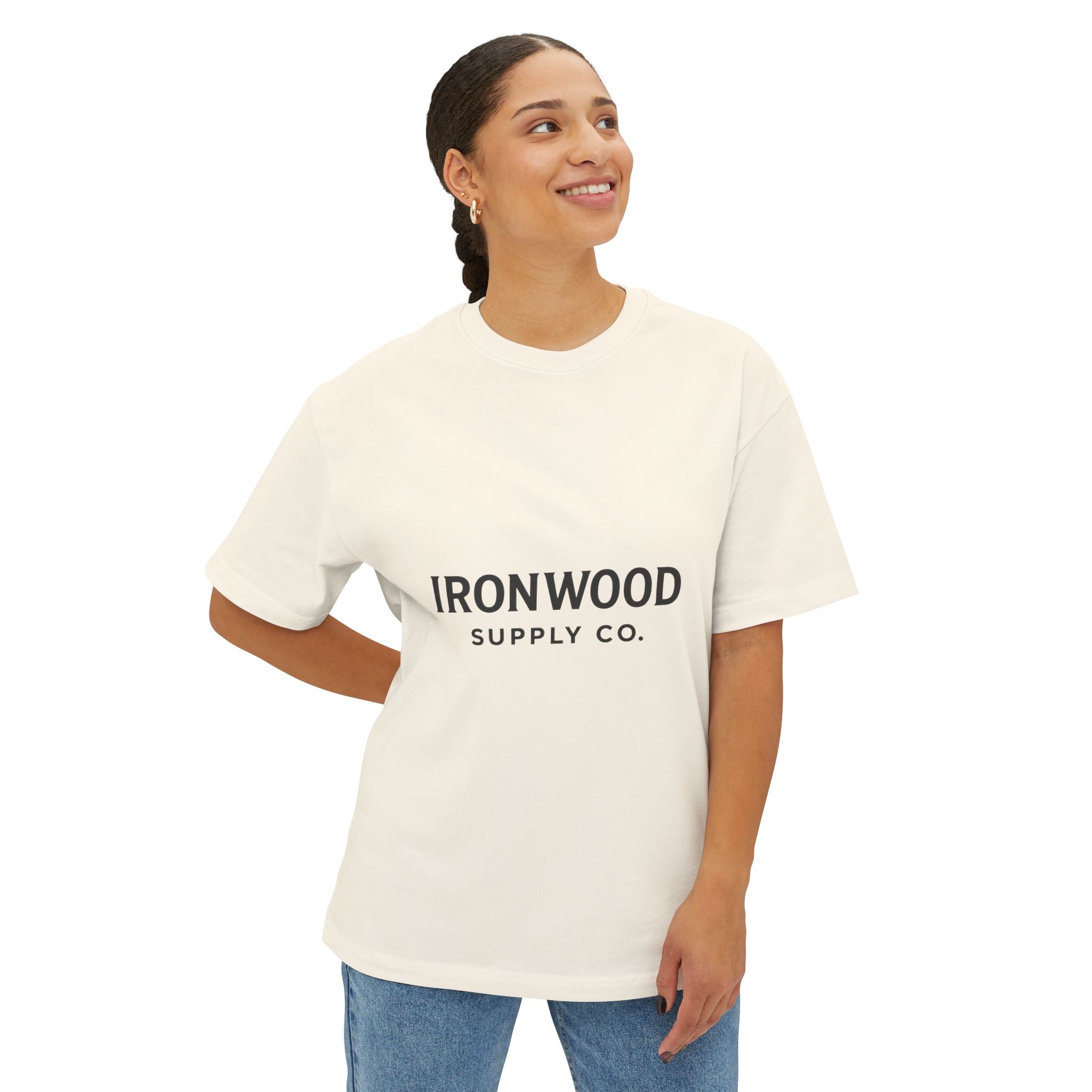Rugged Men's Boxy Tee - Oversized Unisex T-Shirt, Casual Wear, Gift for Him, Nature Lovers, Outdoor Enthusiasts