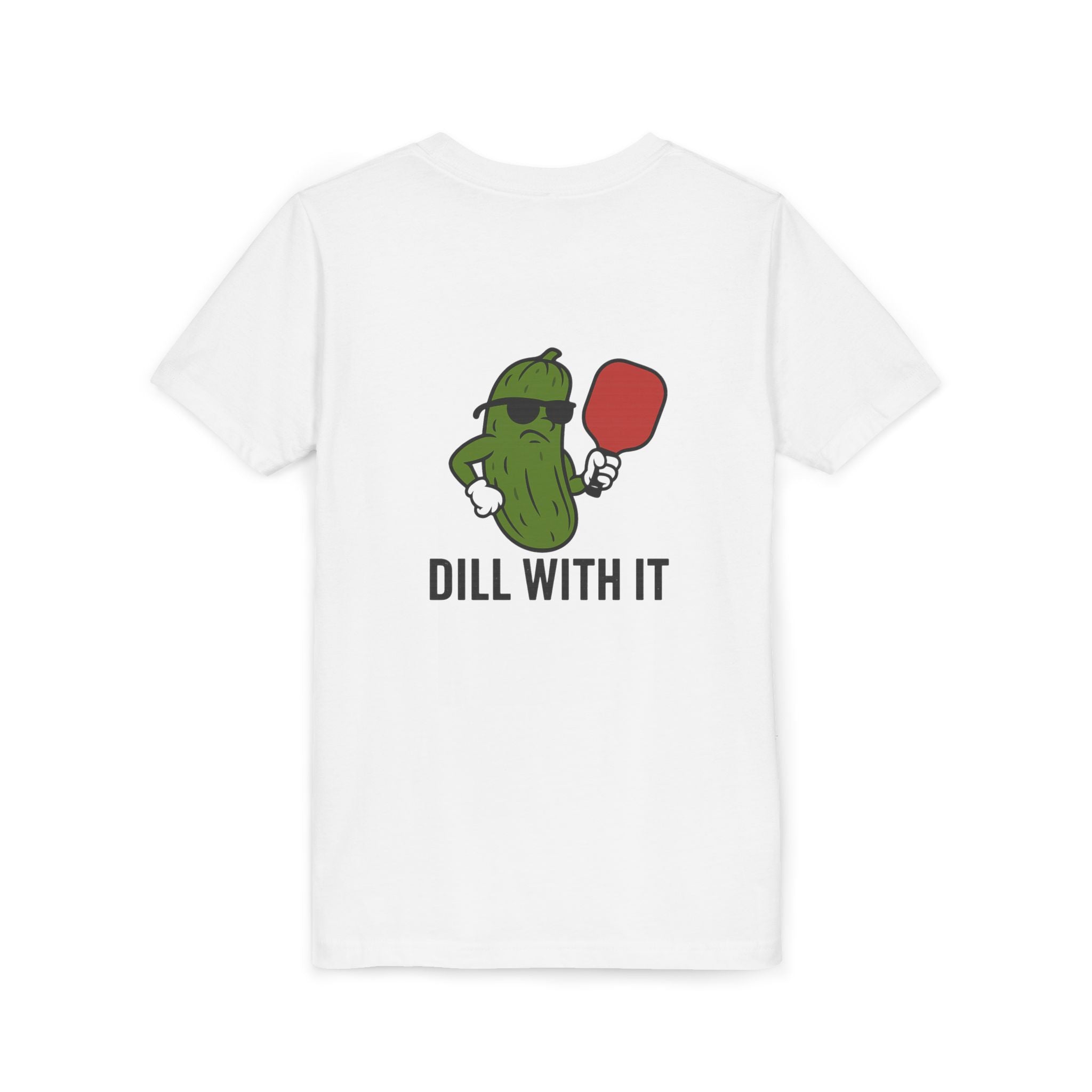 Playful Youth Tee with Fun Dill Design, Funny Gift for Kids, Summer Fashion, Birthday Gift, Quirky Graphic Tee, Casual Wear