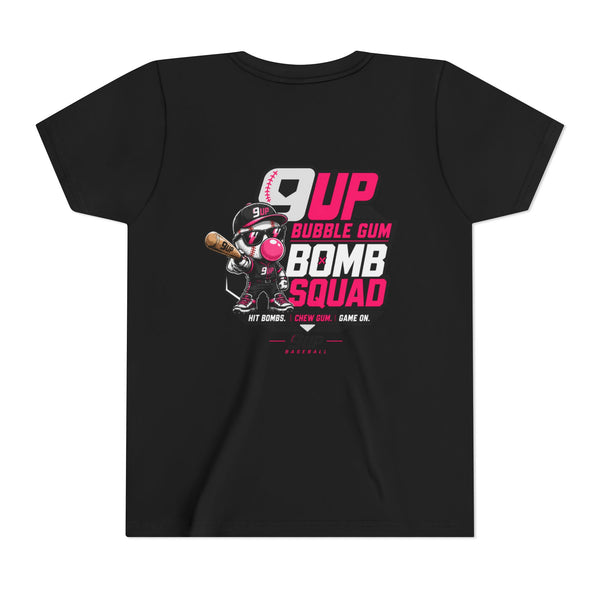 Youth Tee - "9UP Bubble Gum Bomb Squad" Graphic Shirt
