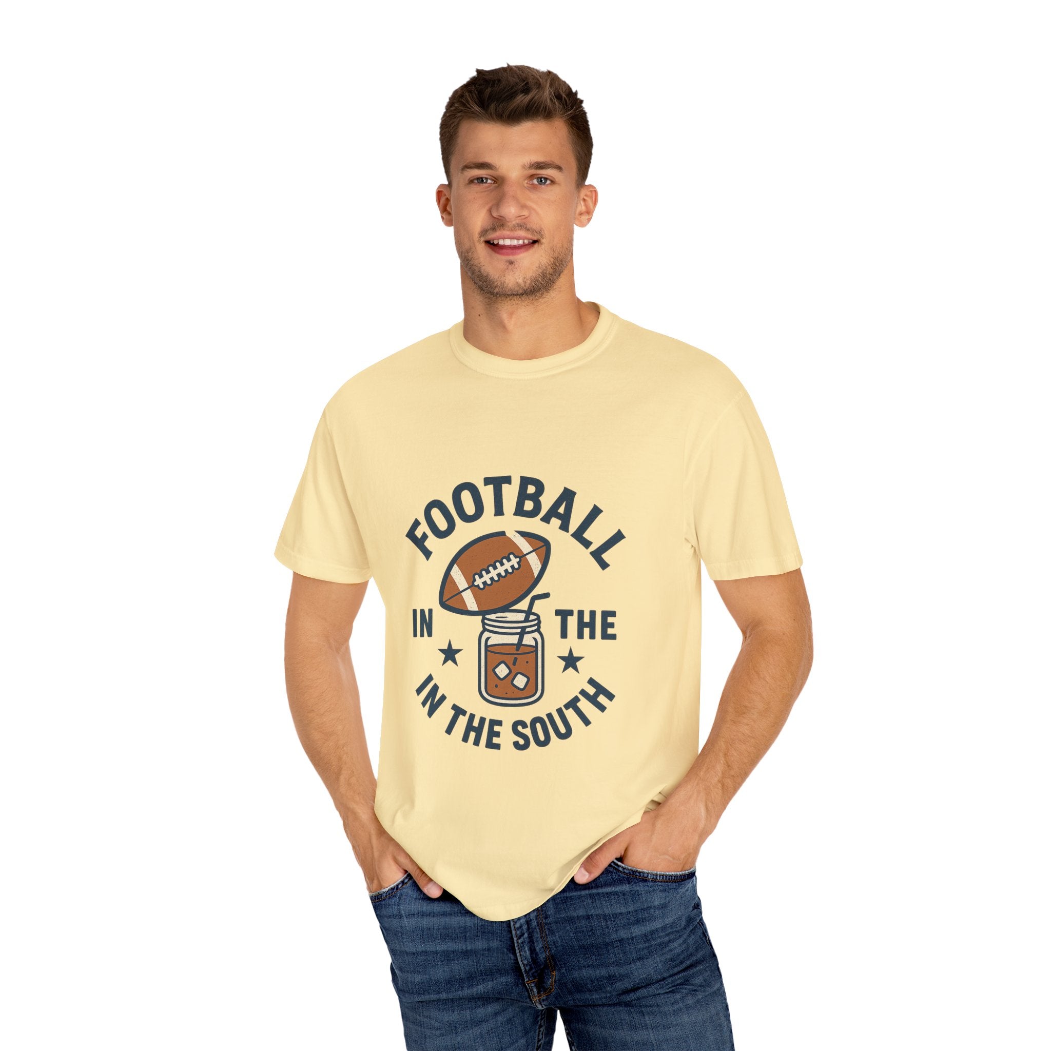 Southern Football Vibe Unisex T-shirt, Casual Wear, Gift for Sports Fans, Tailgate Apparel, Southern Culture Tee