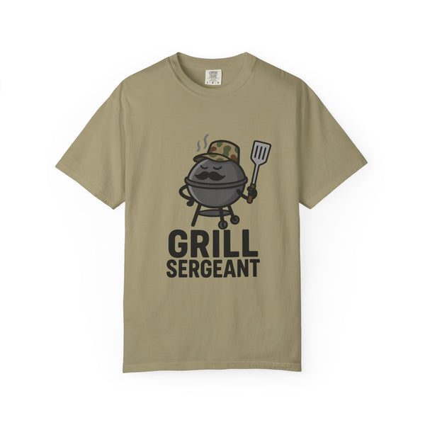 Grill Sergeant T-Shirt | Funny BBQ Apparel, Unisex Gift, Father's Day, Cookout Outfit, Summer Party Wear