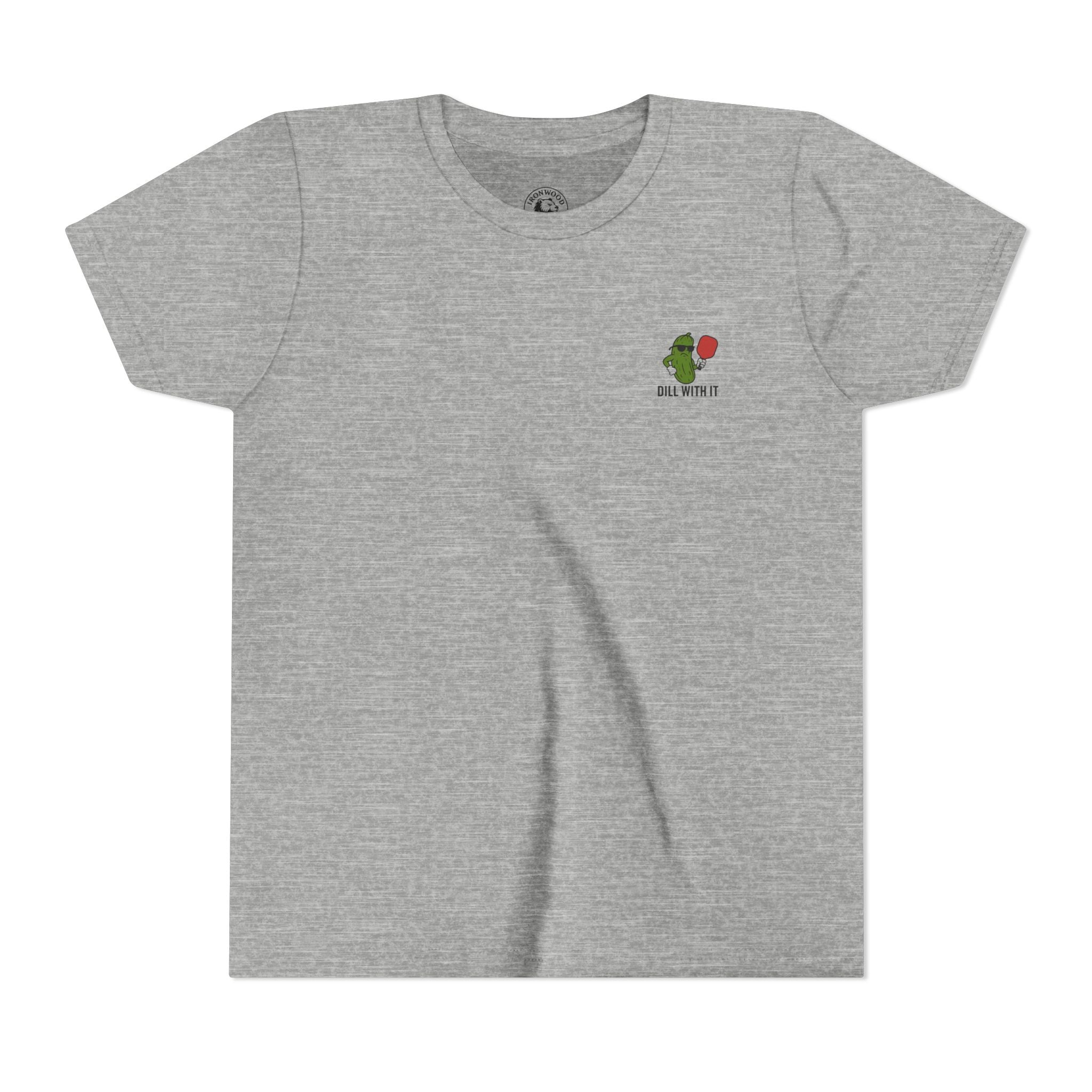 Playful Youth Tee with Fun Dill Design, Funny Gift for Kids, Summer Fashion, Birthday Gift, Quirky Graphic Tee, Casual Wear