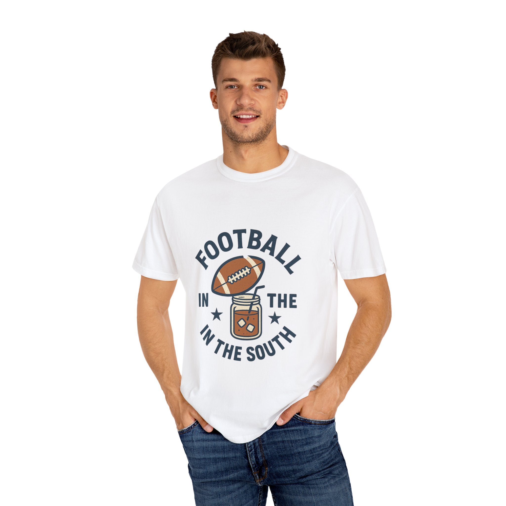 Southern Football Vibe Unisex T-shirt, Casual Wear, Gift for Sports Fans, Tailgate Apparel, Southern Culture Tee