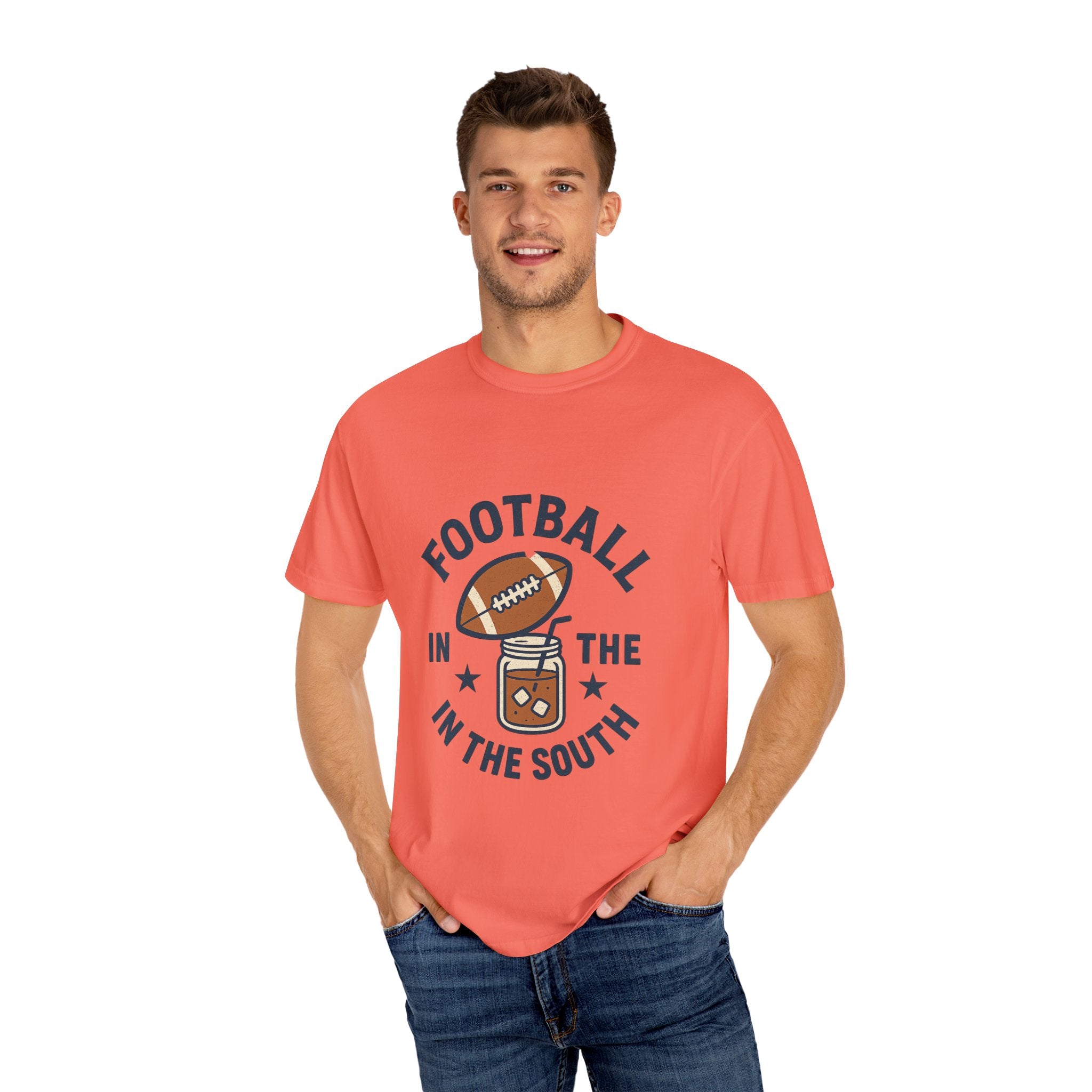 Southern Football Vibe Unisex T-shirt, Casual Wear, Gift for Sports Fans, Tailgate Apparel, Southern Culture Tee