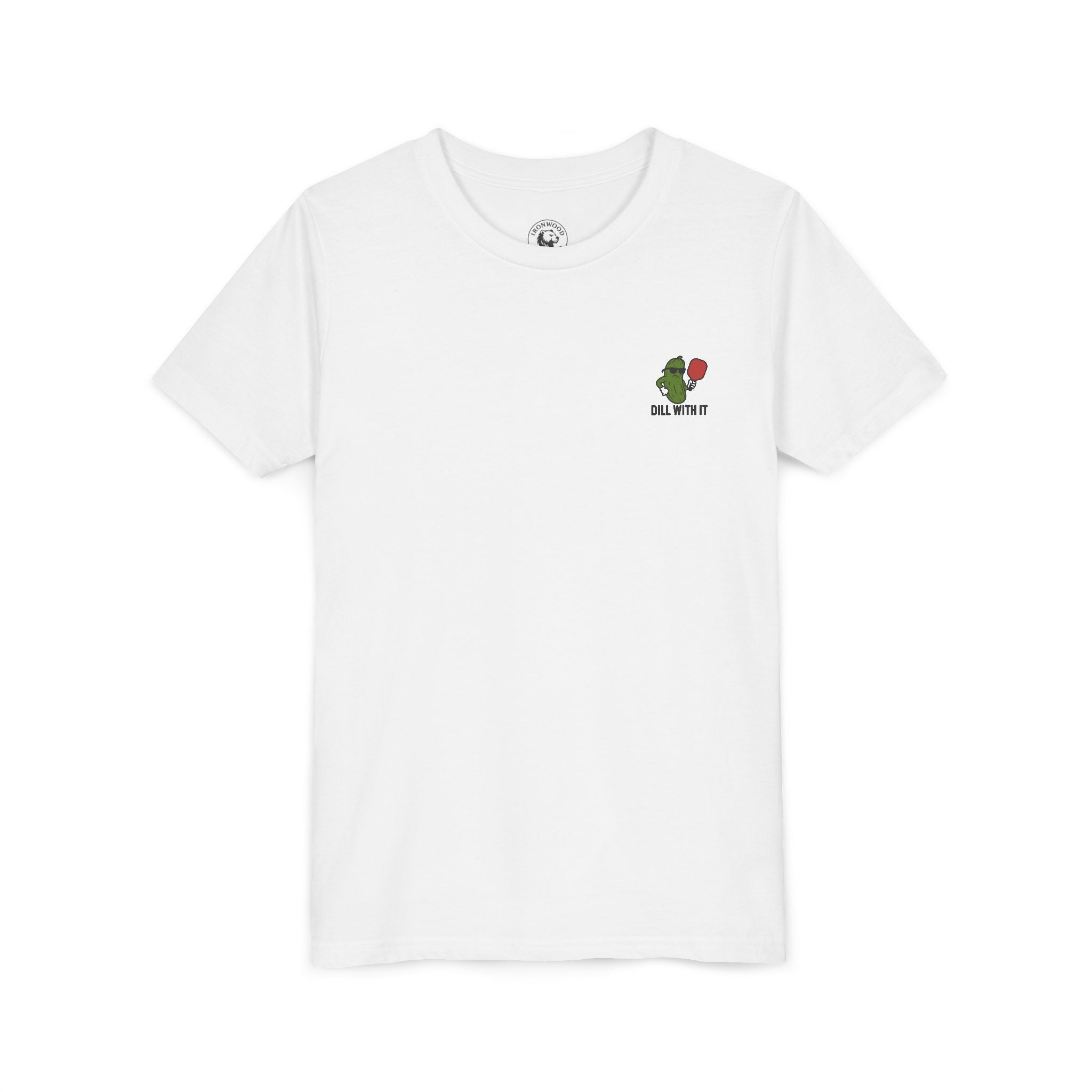 Playful Youth Tee with Fun Dill Design, Funny Gift for Kids, Summer Fashion, Birthday Gift, Quirky Graphic Tee, Casual Wear
