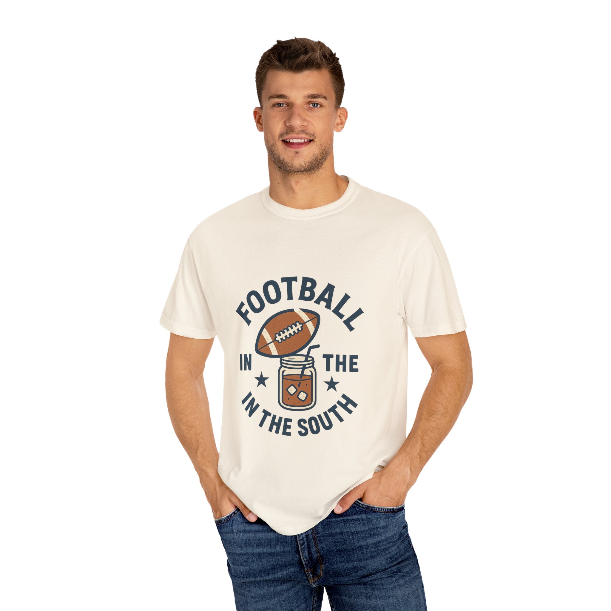 Southern Football Vibe Unisex T-shirt, Casual Wear, Gift for Sports Fans, Tailgate Apparel, Southern Culture Tee