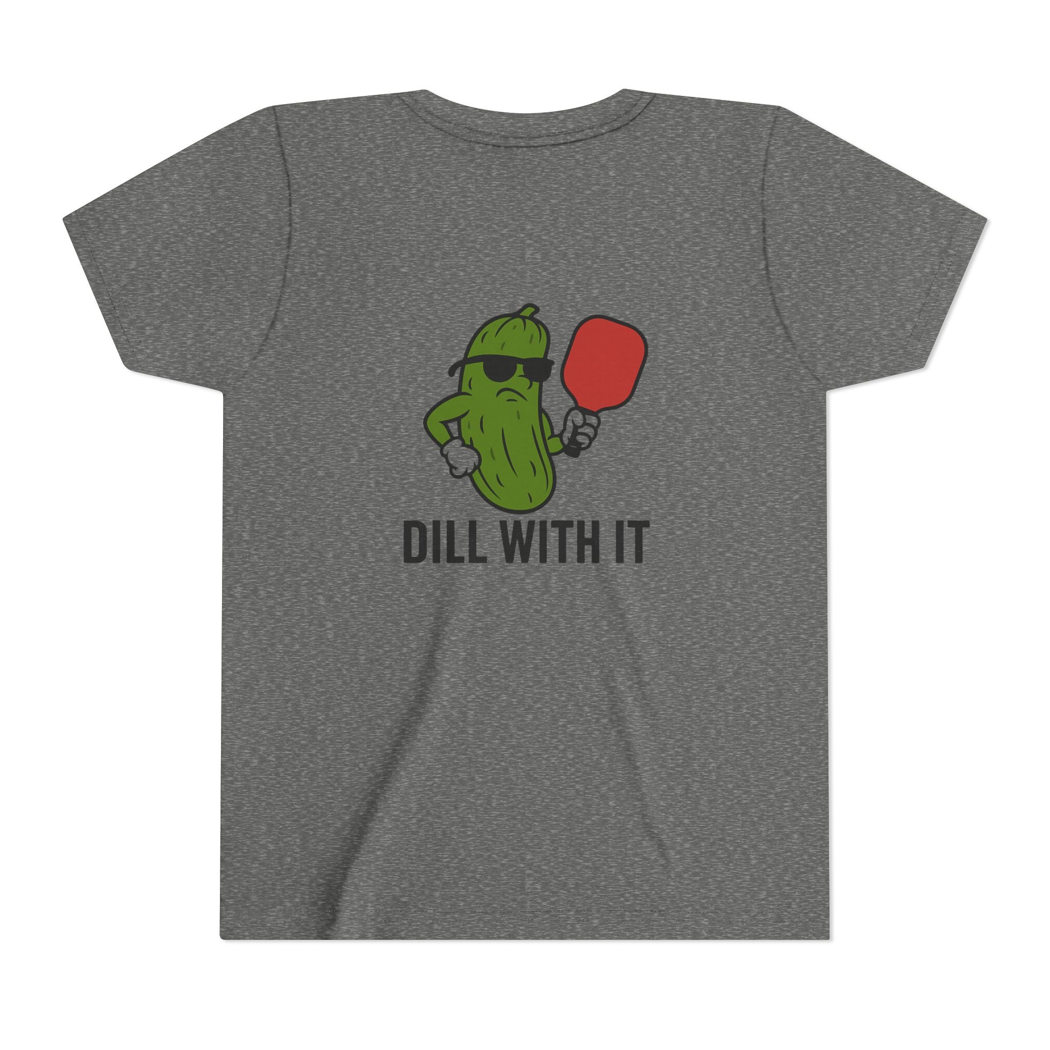 Playful Youth Tee with Fun Dill Design, Funny Gift for Kids, Summer Fashion, Birthday Gift, Quirky Graphic Tee, Casual Wear