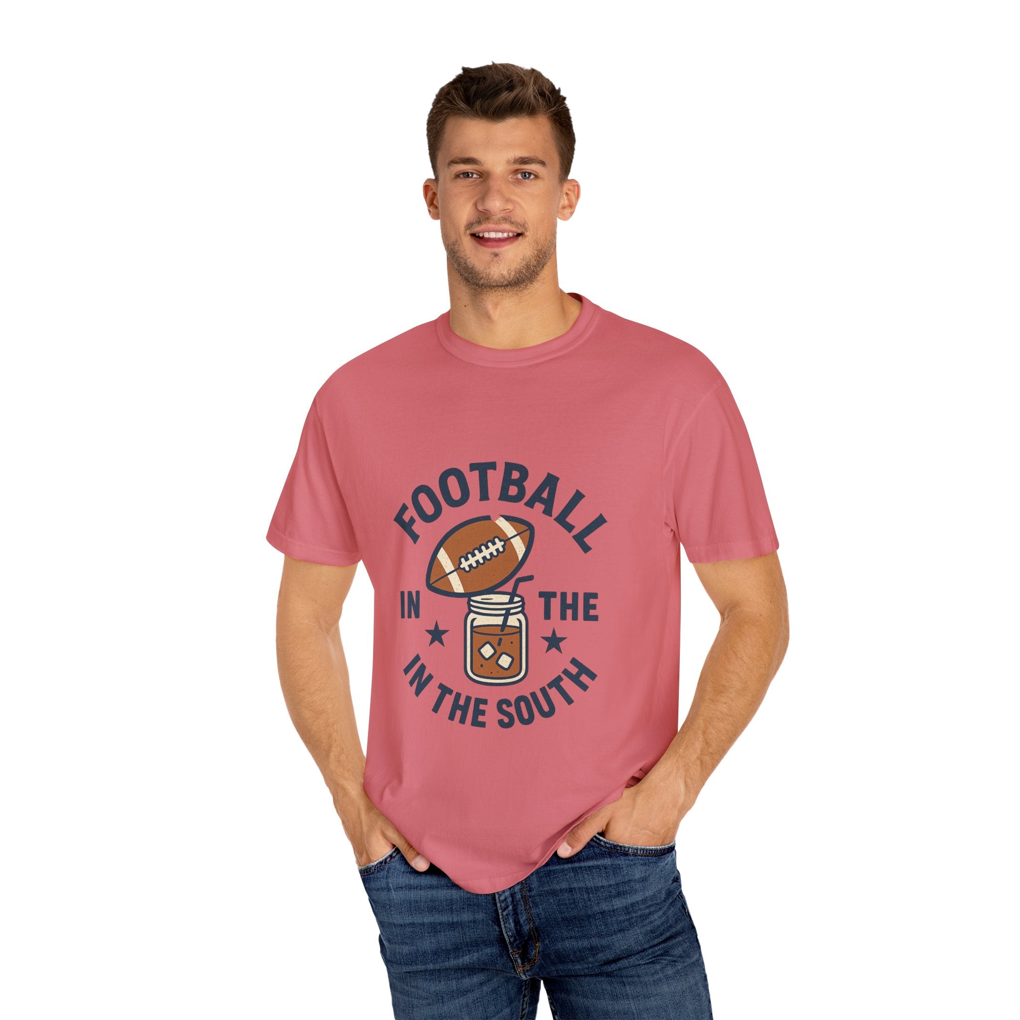 Southern Football Vibe Unisex T-shirt, Casual Wear, Gift for Sports Fans, Tailgate Apparel, Southern Culture Tee