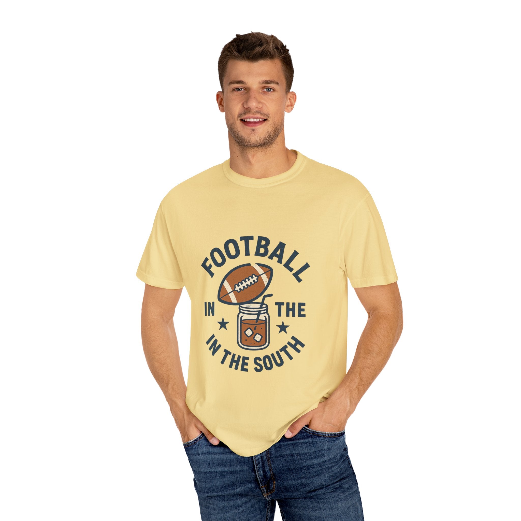 Southern Football Vibe Unisex T-shirt, Casual Wear, Gift for Sports Fans, Tailgate Apparel, Southern Culture Tee