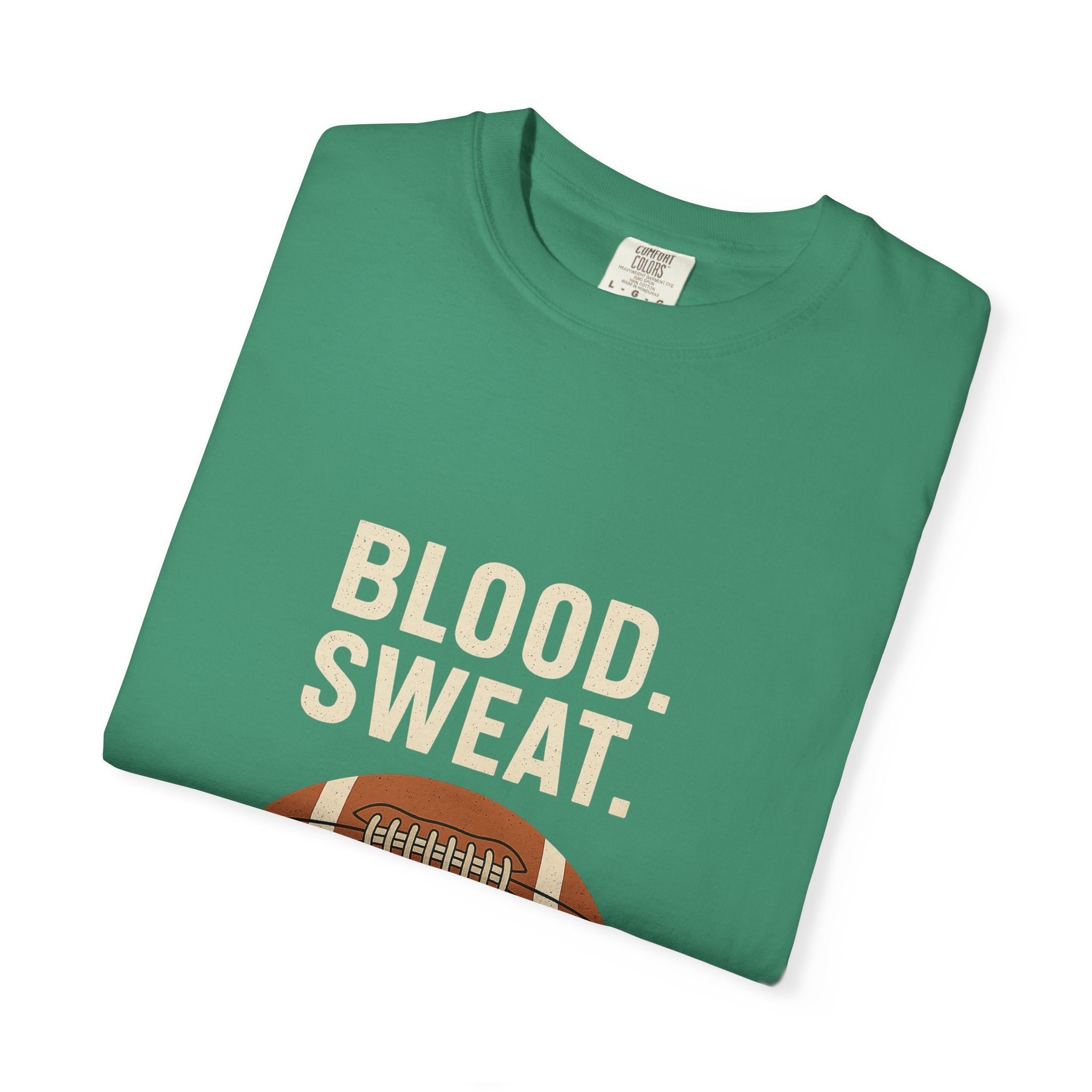 Football Fan T-Shirt, Unisex Garment-Dyed Tee, Sports Shirt, Game Day Apparel, Touchdown Celebration Gear