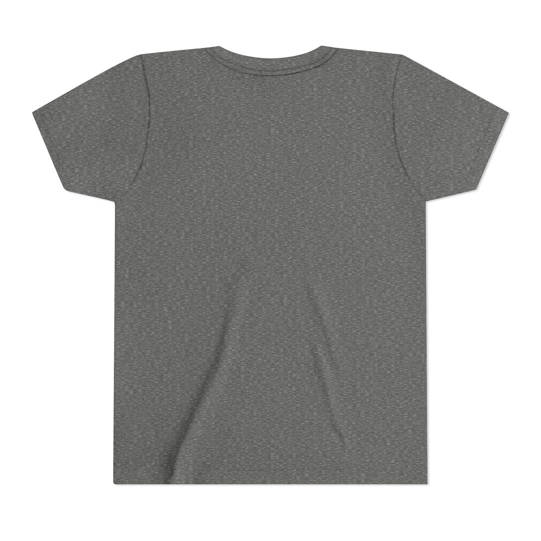 Youth Short Sleeve Tee - Will Run for Touchdowns and Donuts, Fun Sports Shirt, Gift for Young Athletes, Birthday, Back to School, [...]