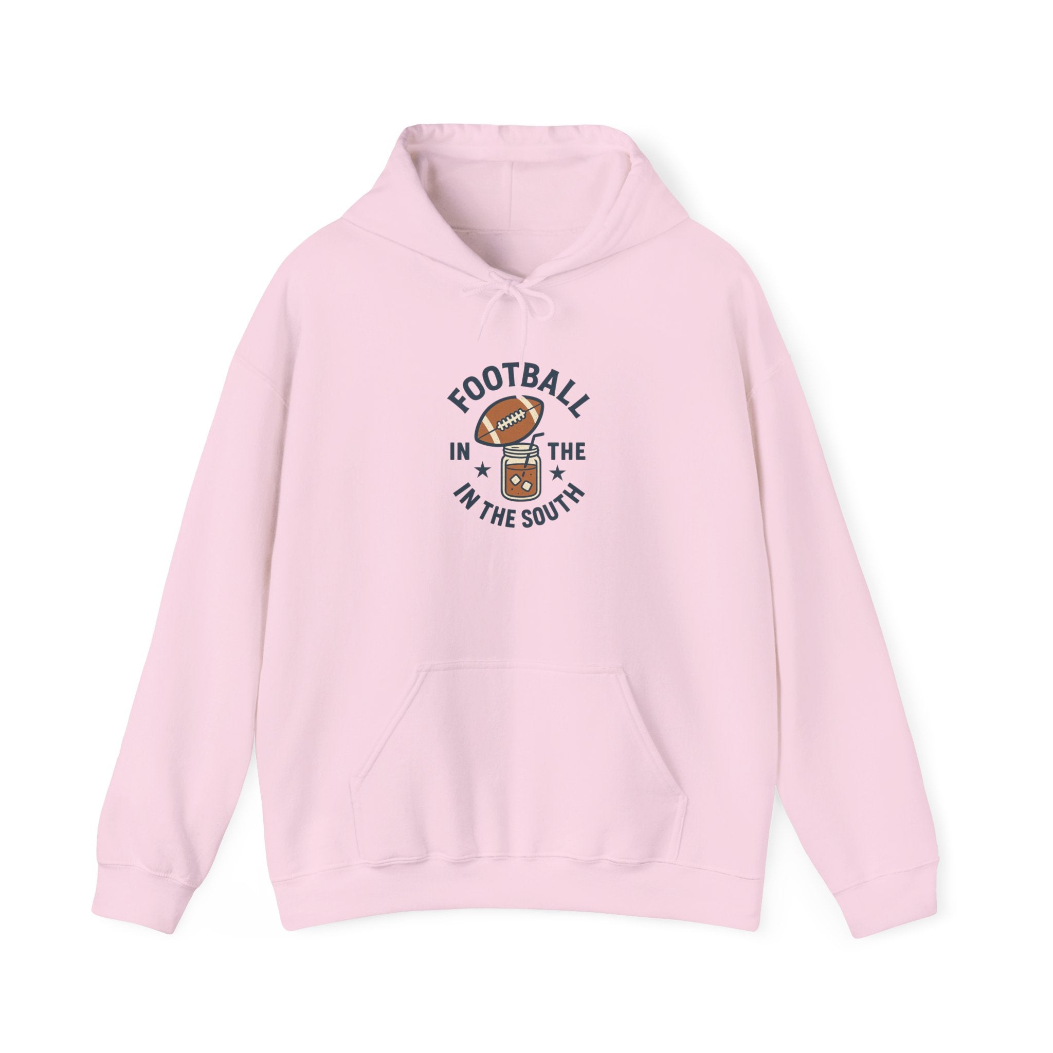 Football in the South Hoodie | Unisex Heavy Blend Sweatshirt for Game Day, Casual Wear, Southern Pride, Sports Gifts, Fall Fashion