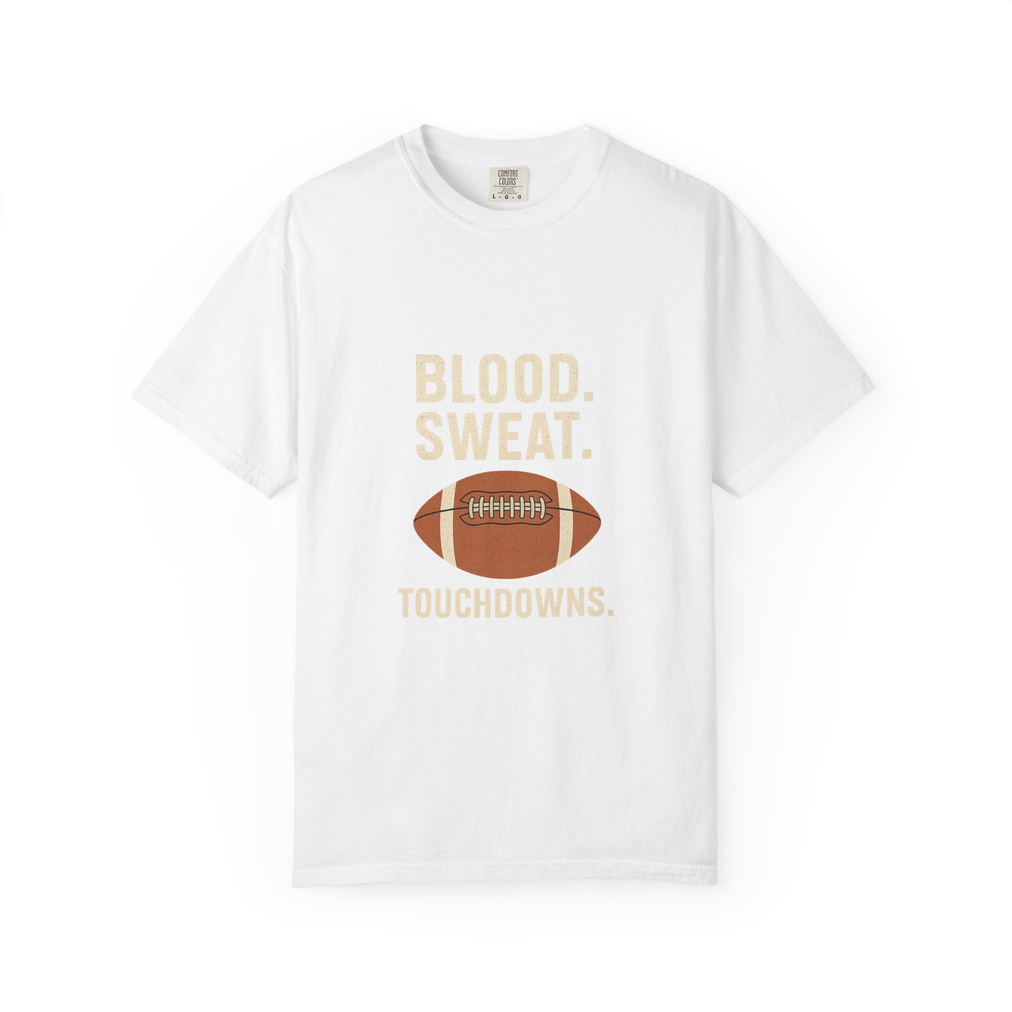 Football Fan T-Shirt, Unisex Garment-Dyed Tee, Sports Shirt, Game Day Apparel, Touchdown Celebration Gear