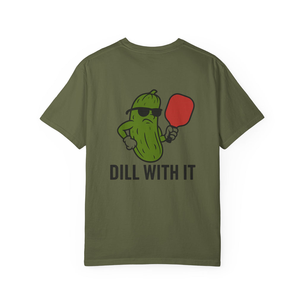 Playful Unisex T-Shirt with Dill With It Design, Funny Pickle Shirt, Casual Tee, Gift for Friends, Summer Vibes, Humor Clothing