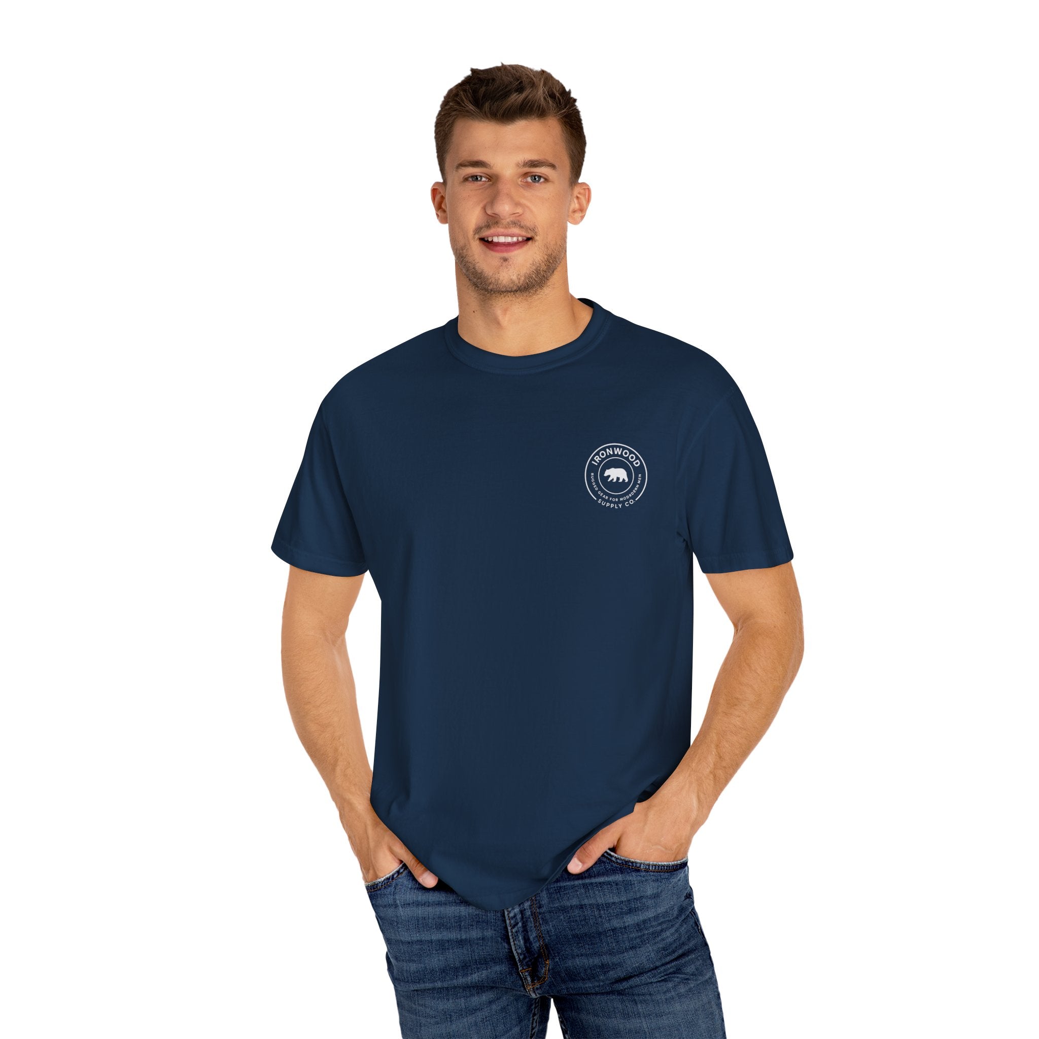 Garment-Dyed Fitness T-shirt for Food Lovers, Gym Apparel, Funny Tee, Bacon & Barbells Shirt, Unisex Workout Top