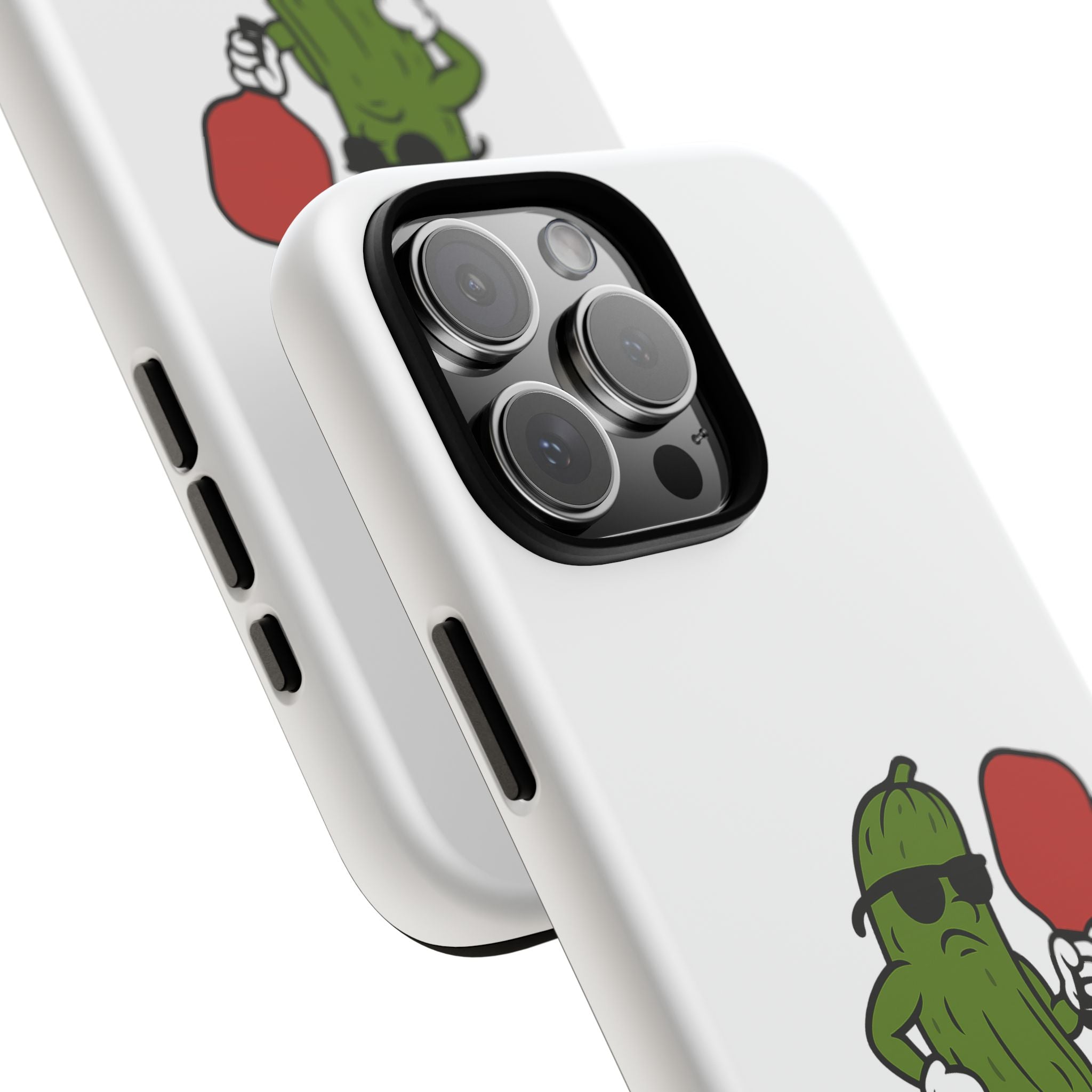 Funny Pickle Phone Case | Dill With It | Quirky Gift for Foodies, Humor Lovers, Birthdays, Kitchen Decor