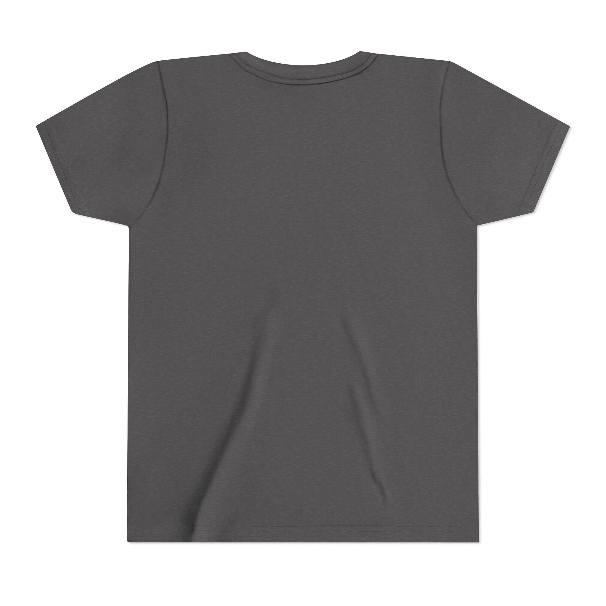 Youth Short Sleeve Tee - Will Run for Touchdowns and Donuts, Fun Sports Shirt, Gift for Young Athletes, Birthday, Back to School, [...]