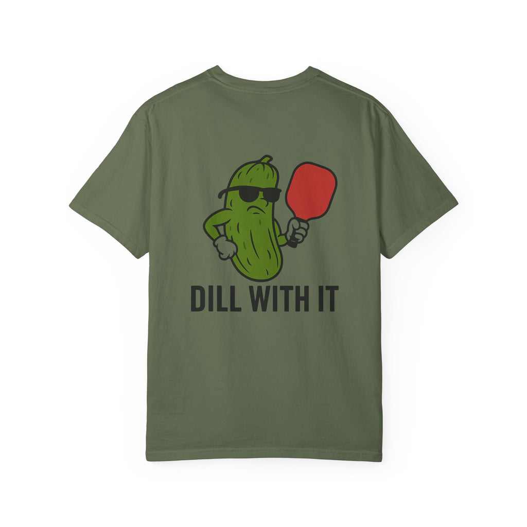 Playful Unisex T-Shirt with Dill With It Design, Funny Pickle Shirt, Casual Tee, Gift for Friends, Summer Vibes, Humor Clothing