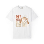 Ref Needs Glasses T-Shirt, Fun Referee Shirt, Casual Game Day Tee, Gift for Sports Fans, Unisex Graphic Top