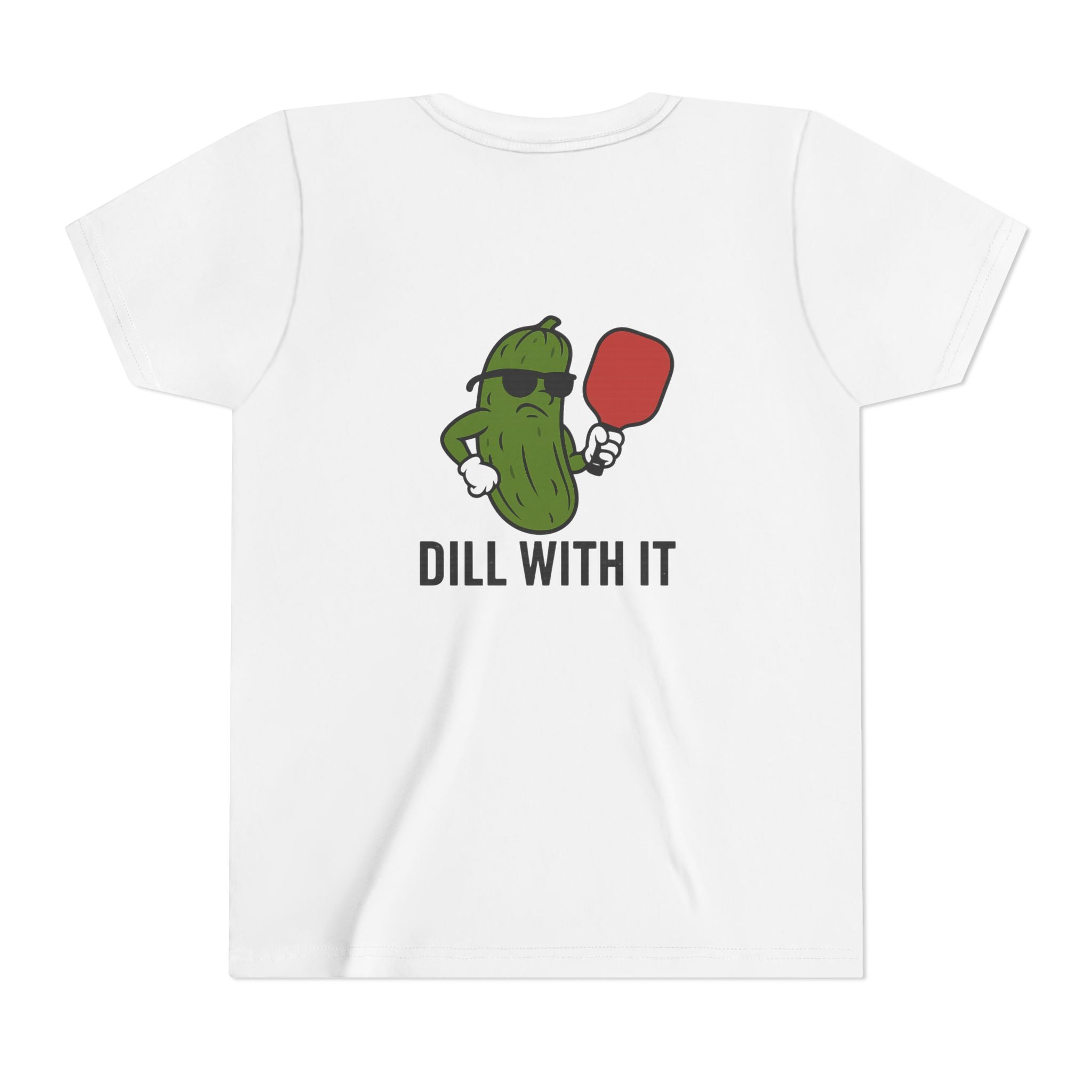 Playful Youth Tee with Fun Dill Design, Funny Gift for Kids, Summer Fashion, Birthday Gift, Quirky Graphic Tee, Casual Wear