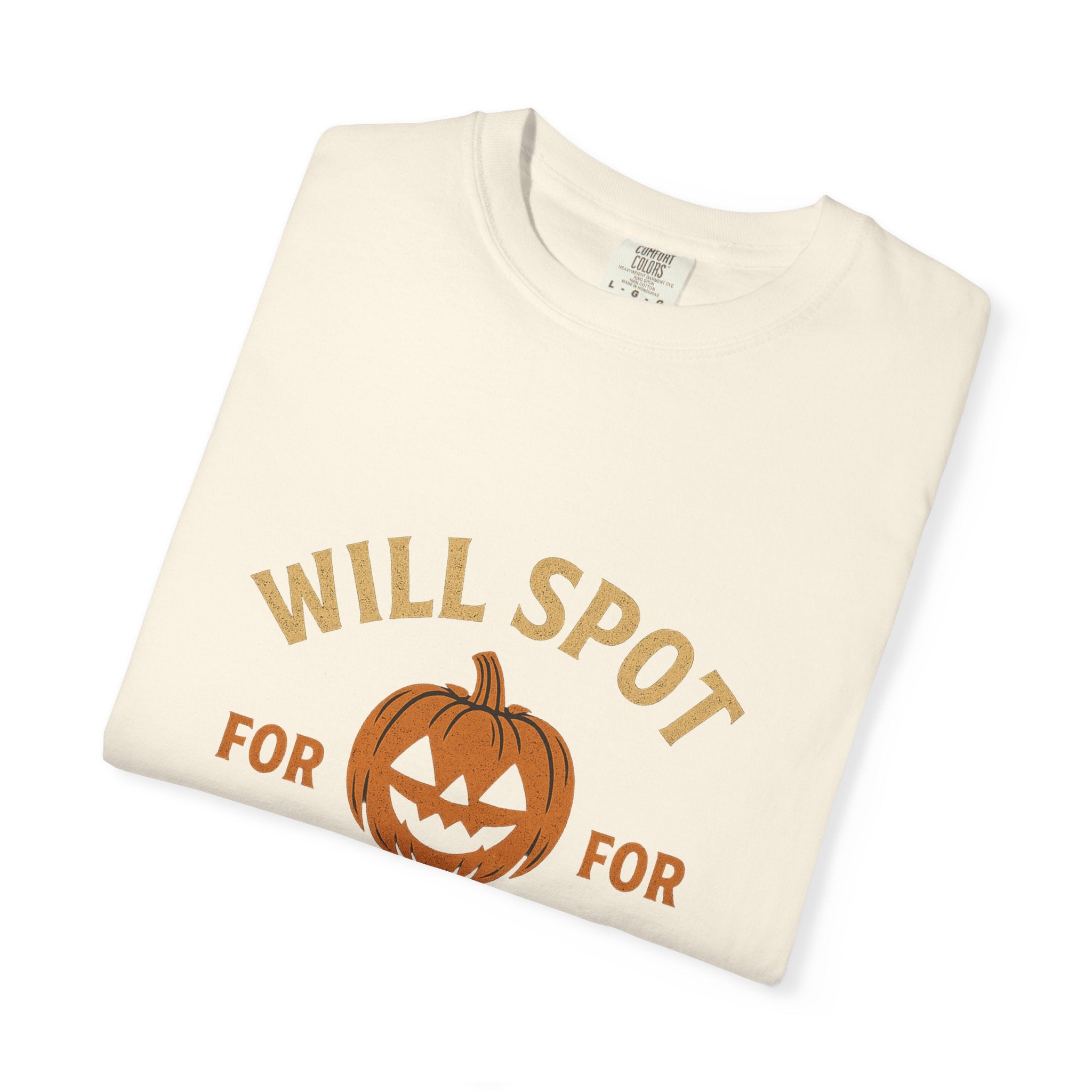 Halloween Workout T-Shirt - 'Will Spot for Candy' Unisex Tee, Funny Gym Shirt, Gift for Fitness Lovers, Halloween Apparel, Cute Workout Top