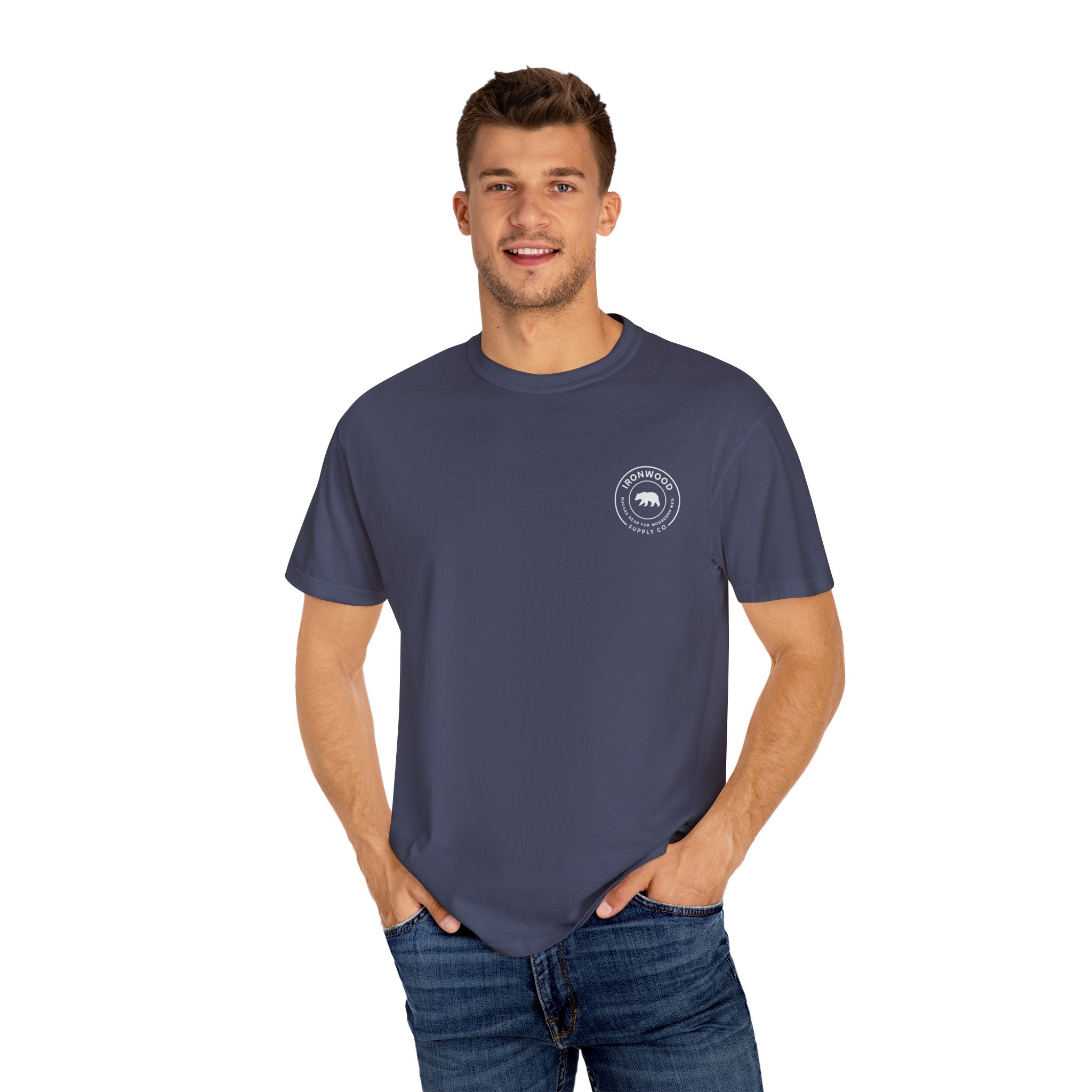 Garment-Dyed Fitness T-shirt for Food Lovers, Gym Apparel, Funny Tee, Bacon & Barbells Shirt, Unisex Workout Top
