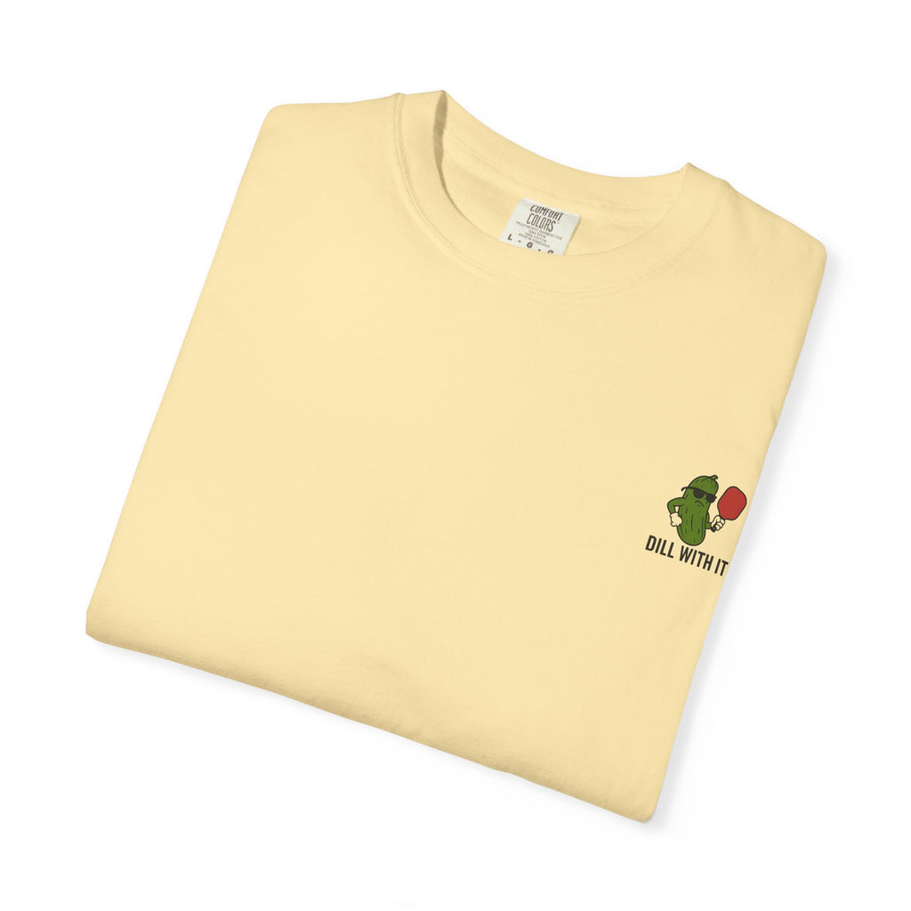 Playful Unisex T-Shirt with Dill With It Design, Funny Pickle Shirt, Casual Tee, Gift for Friends, Summer Vibes, Humor Clothing