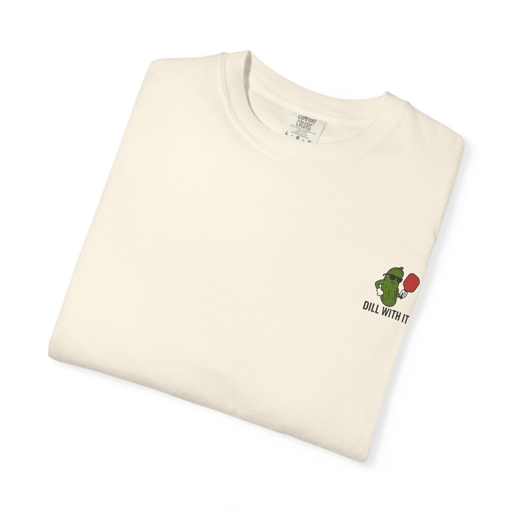 Playful Unisex T-Shirt with Dill With It Design, Funny Pickle Shirt, Casual Tee, Gift for Friends, Summer Vibes, Humor Clothing
