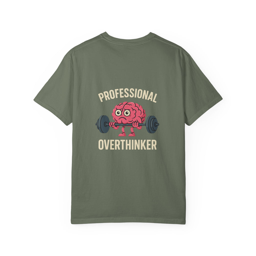Funny Unisex T-Shirt for Overthinkers, Casual Wear, Gift for Friends, Brain Workout Tee, Humor T-Shirt, Everyday Comfort Top