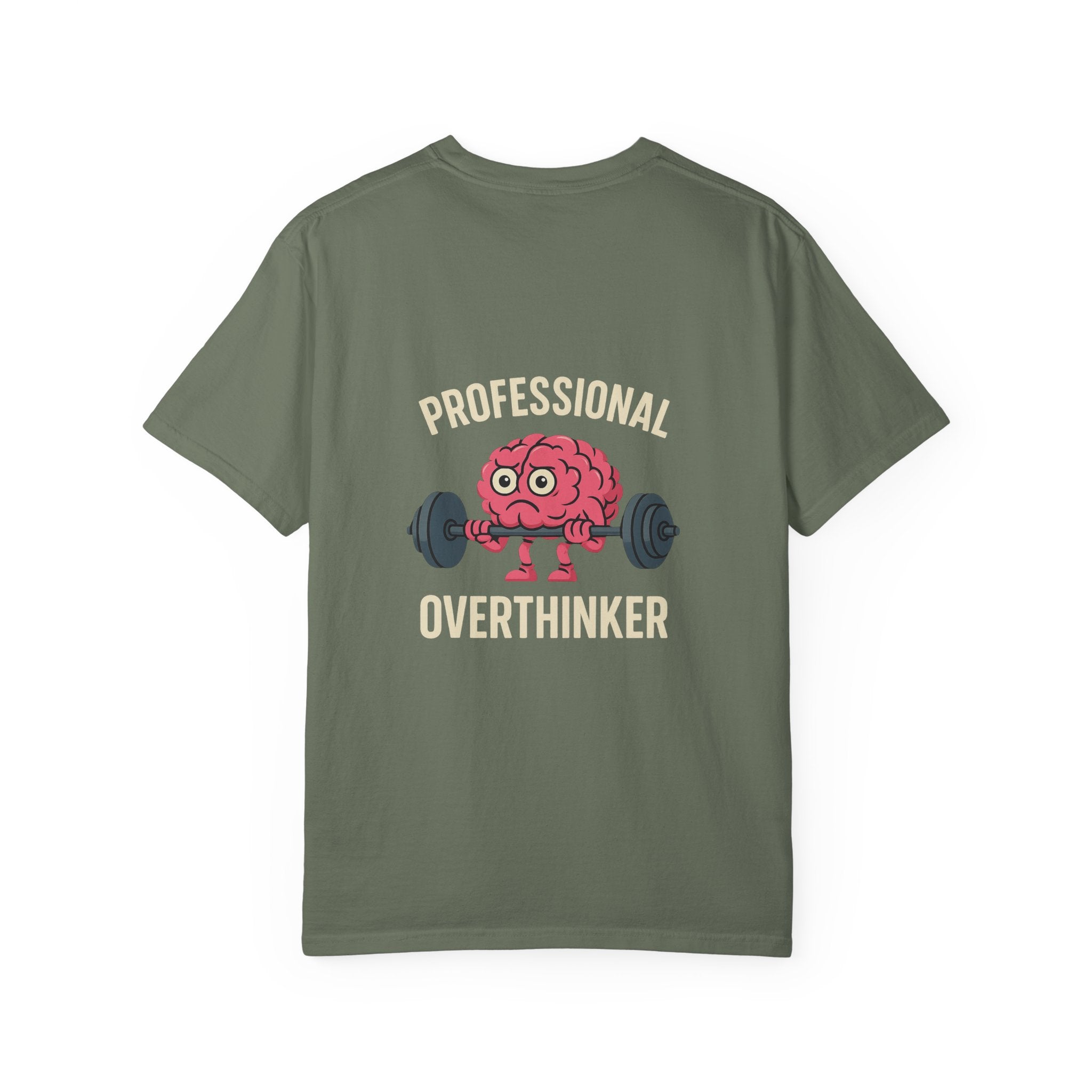 Funny Unisex T-Shirt for Overthinkers, Casual Wear, Gift for Friends, Brain Workout Tee, Humor T-Shirt, Everyday Comfort Top