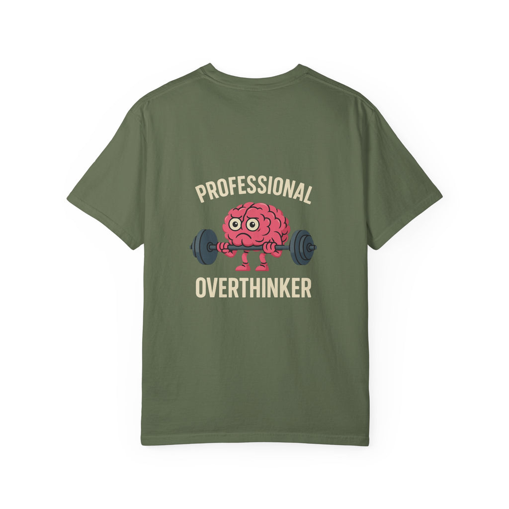 Funny Unisex T-Shirt for Overthinkers, Casual Wear, Gift for Friends, Brain Workout Tee, Humor T-Shirt, Everyday Comfort Top