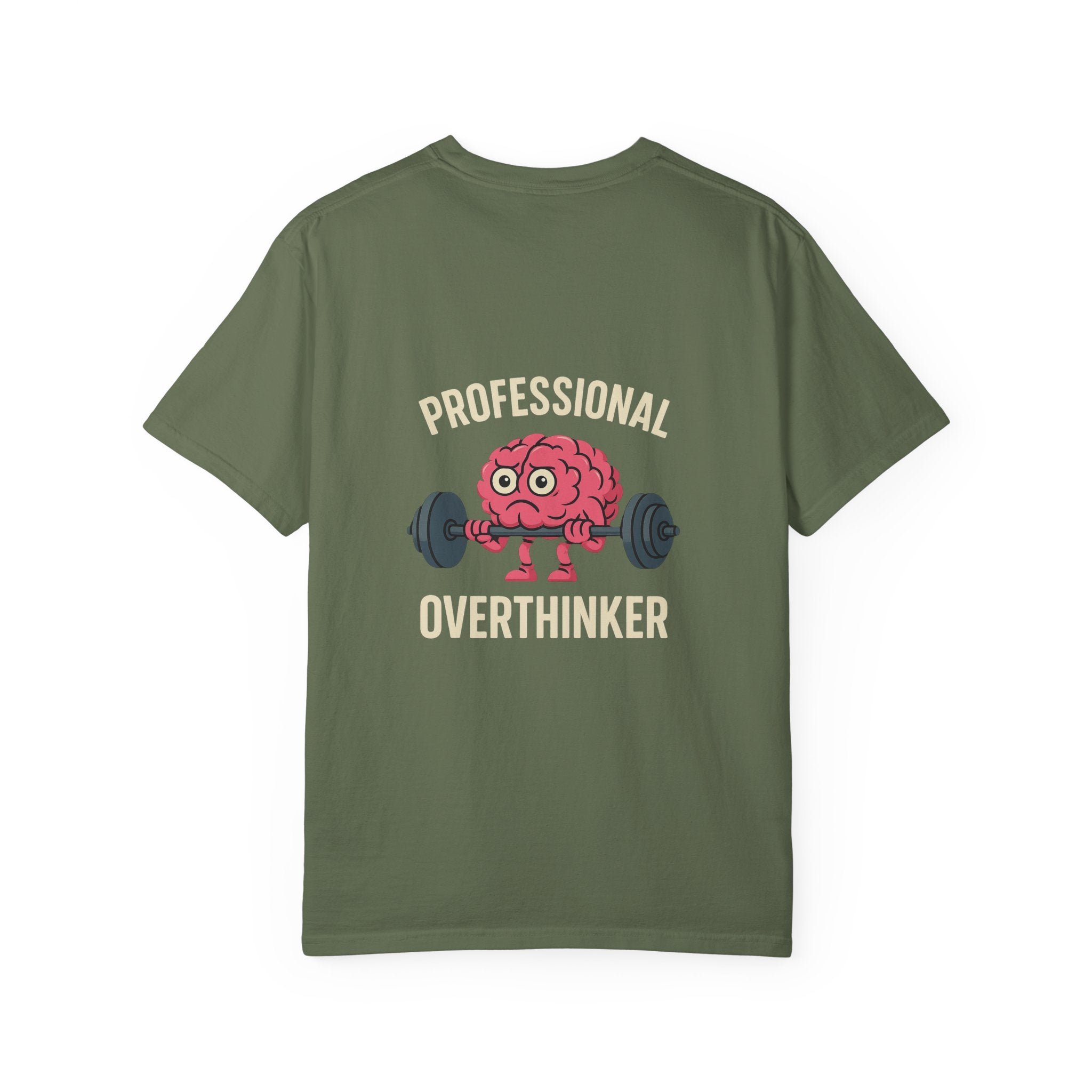 Funny Unisex T-Shirt for Overthinkers, Casual Wear, Gift for Friends, Brain Workout Tee, Humor T-Shirt, Everyday Comfort Top