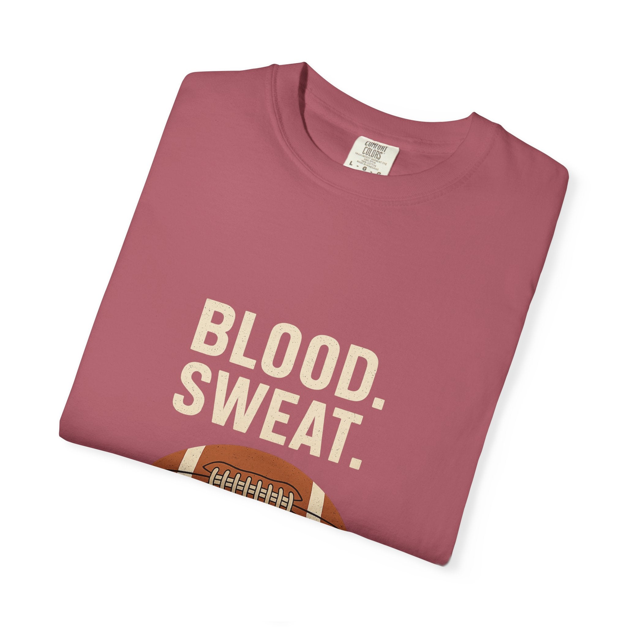 Football Fan T-Shirt, Unisex Garment-Dyed Tee, Sports Shirt, Game Day Apparel, Touchdown Celebration Gear