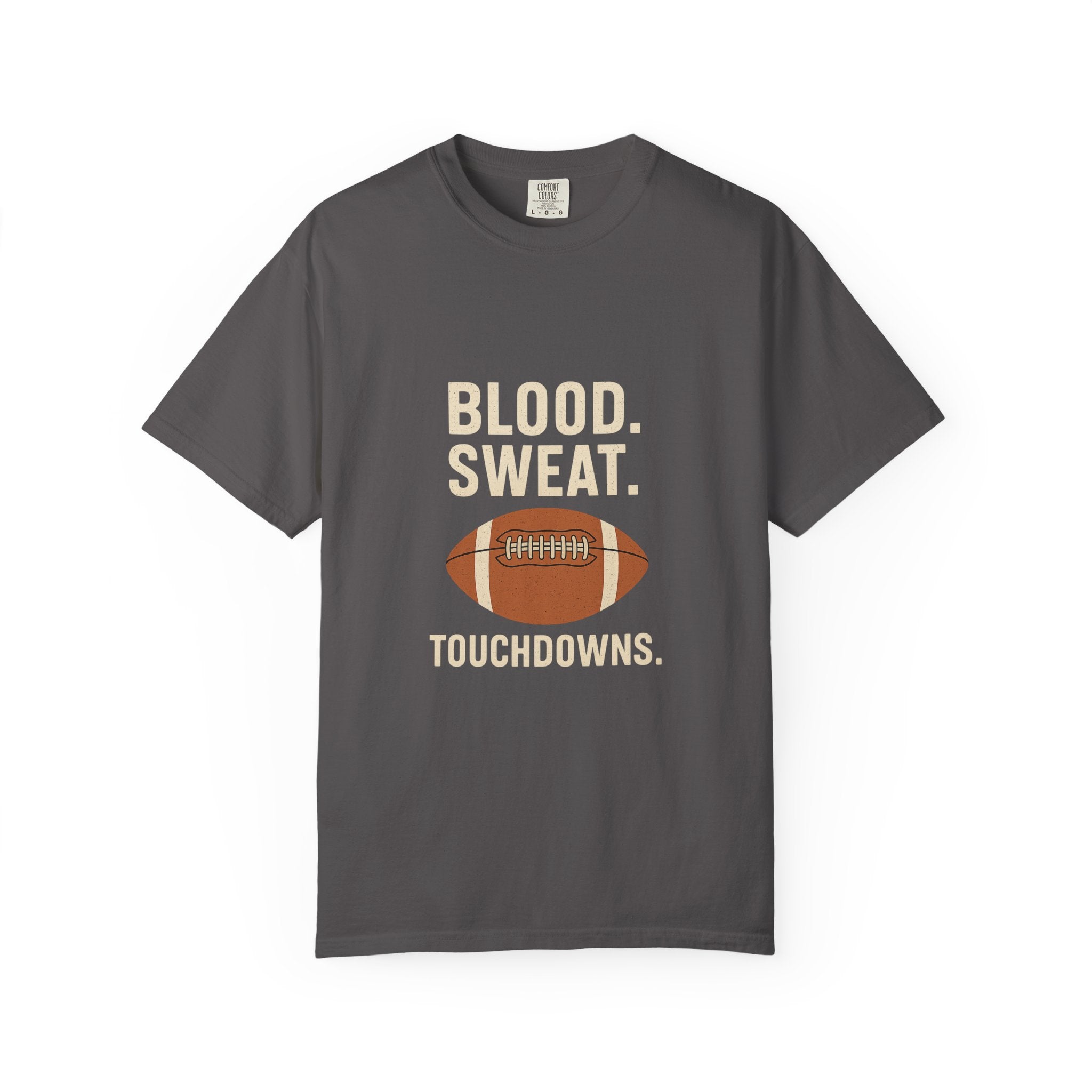 Football Fan T-Shirt, Unisex Garment-Dyed Tee, Sports Shirt, Game Day Apparel, Touchdown Celebration Gear