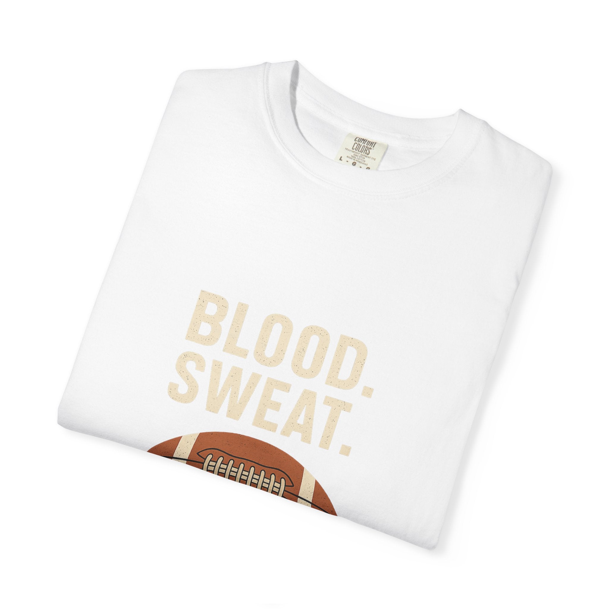 Football Fan T-Shirt, Unisex Garment-Dyed Tee, Sports Shirt, Game Day Apparel, Touchdown Celebration Gear
