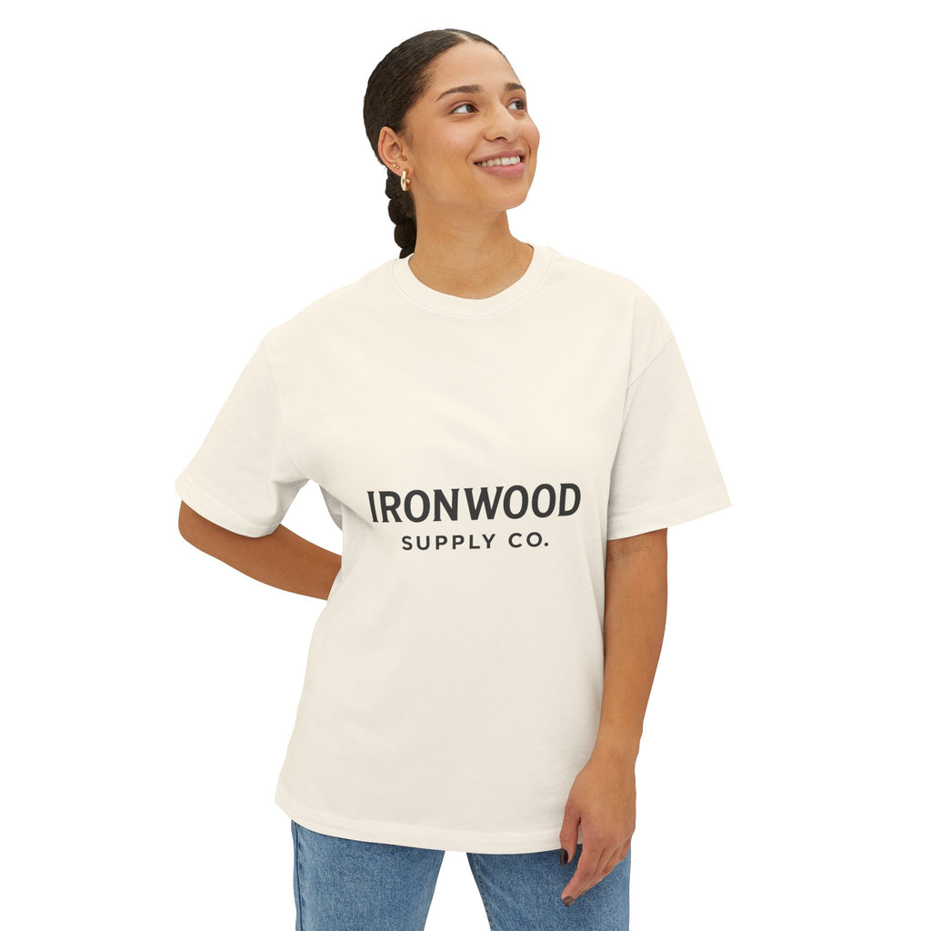 Rugged Men's Boxy Tee - Oversized Unisex T-Shirt, Casual Wear, Gift for Him, Nature Lovers, Outdoor Enthusiasts