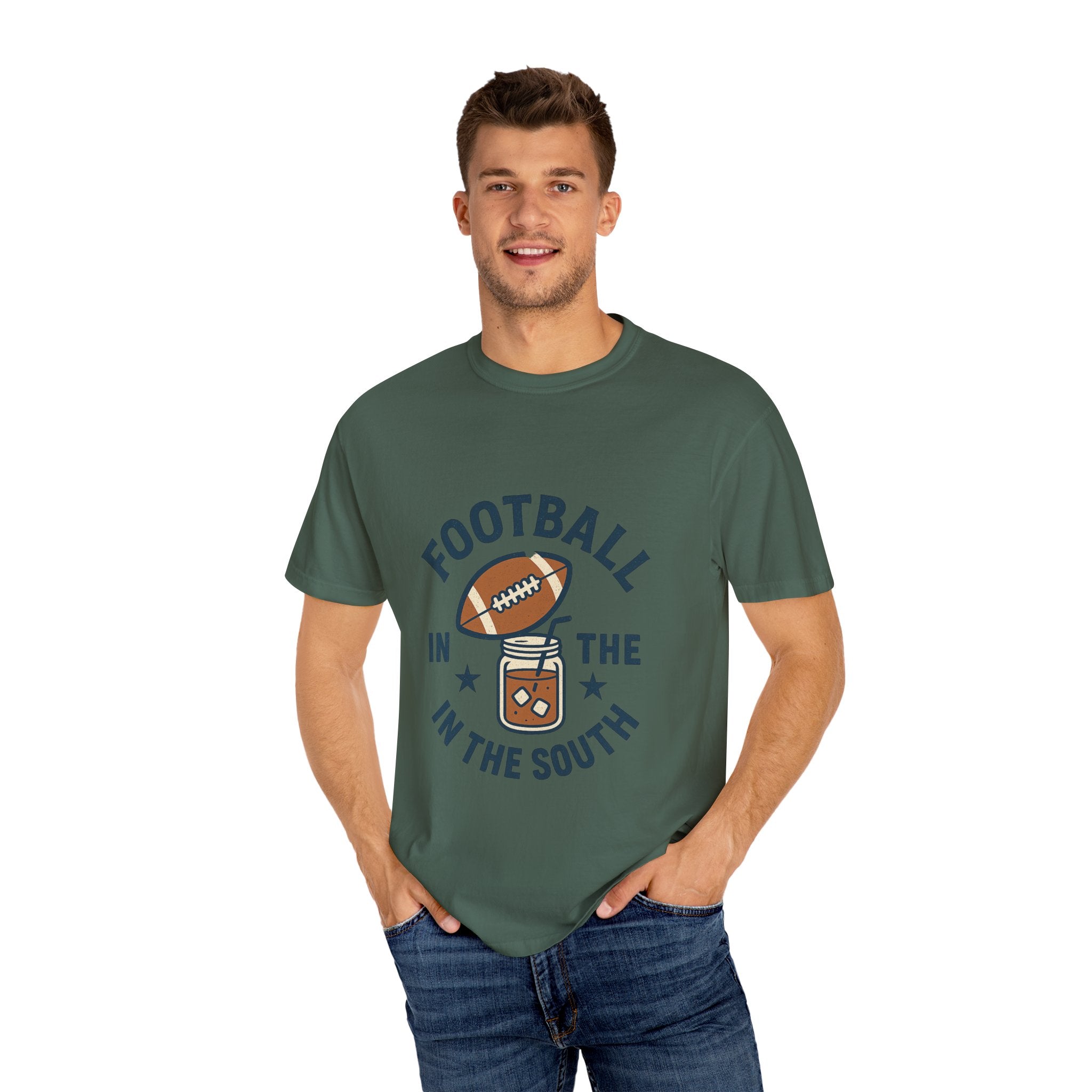 Southern Football Vibe Unisex T-shirt, Casual Wear, Gift for Sports Fans, Tailgate Apparel, Southern Culture Tee