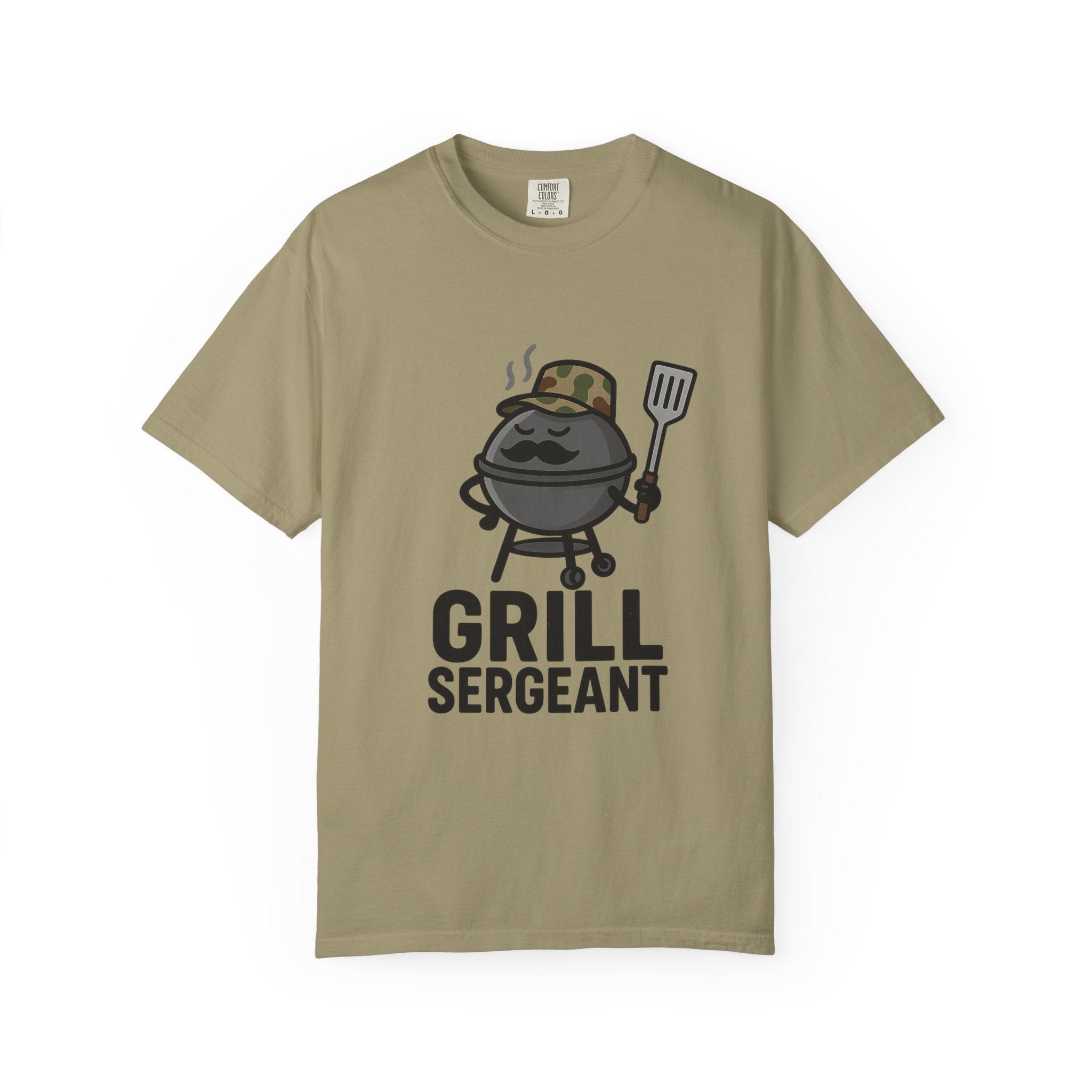 Grill Sergeant T-Shirt | Funny BBQ Apparel, Unisex Gift, Father's Day, Cookout Outfit, Summer Party Wear