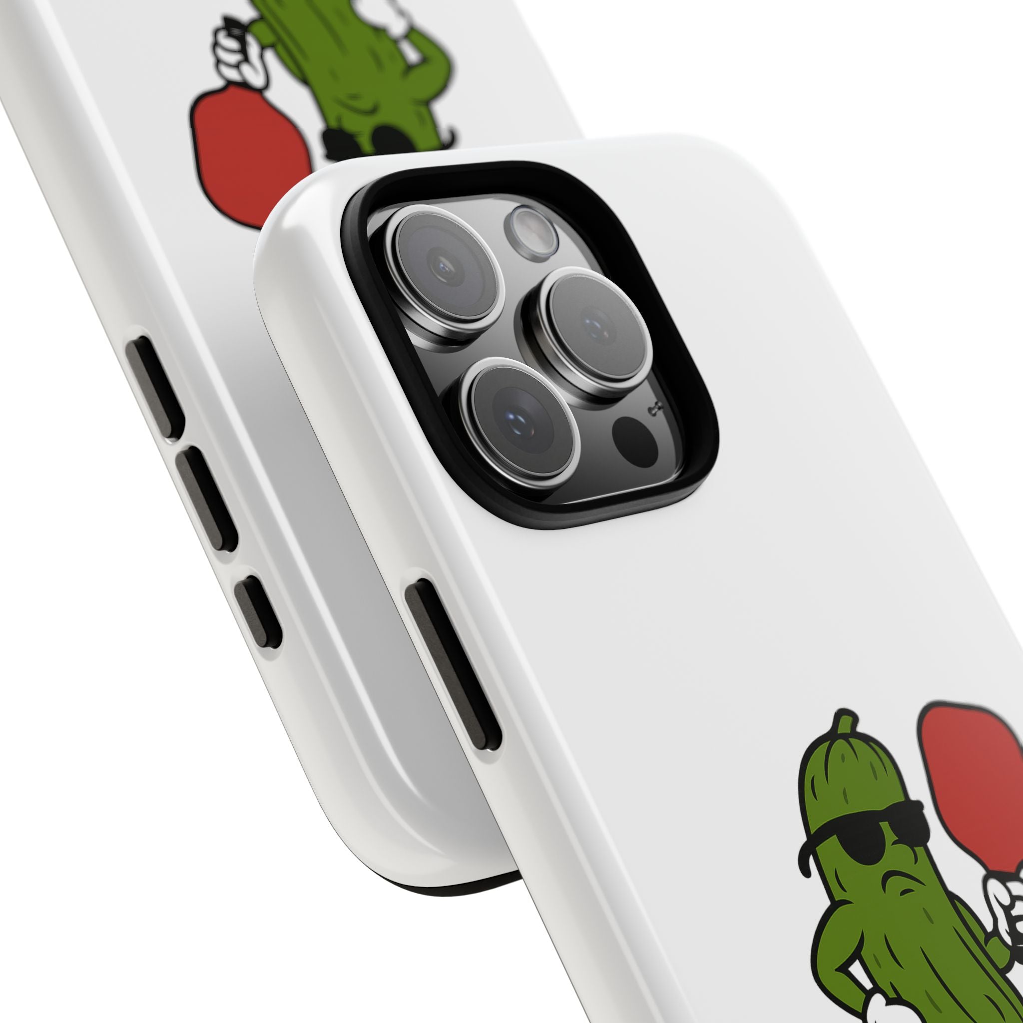 Funny Pickle Phone Case | Dill With It | Quirky Gift for Foodies, Humor Lovers, Birthdays, Kitchen Decor